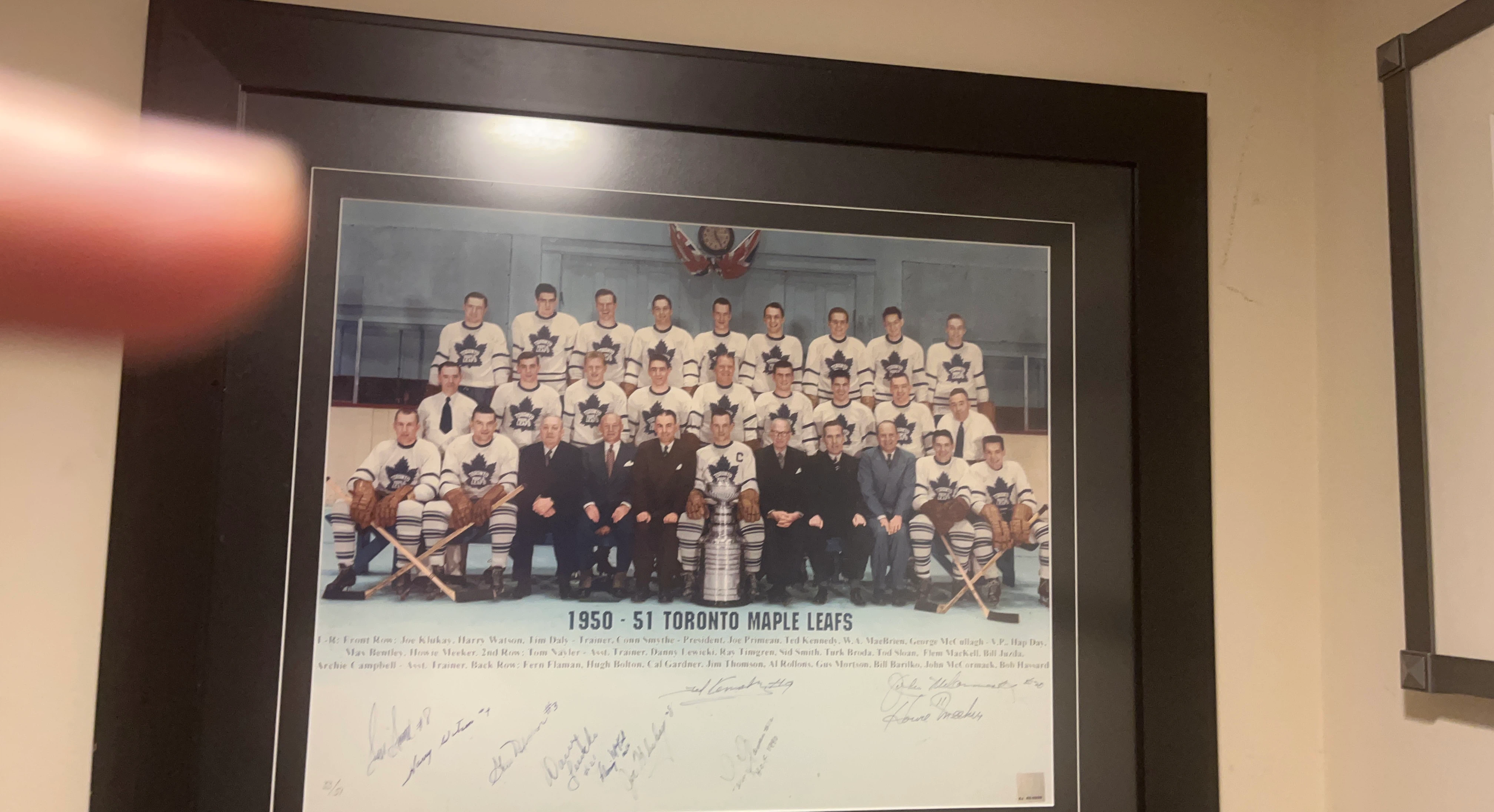 1950-51 Toronto Maple Leafs Team Photo