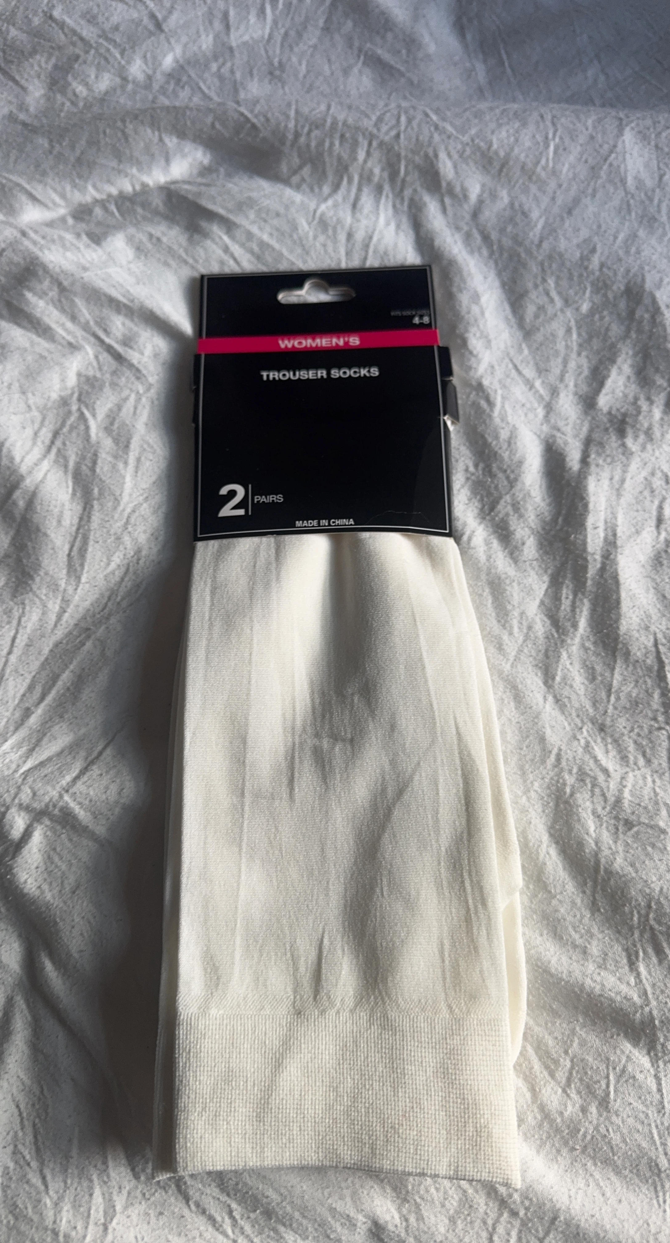 Women's Trouser Socks - 2 Pairs