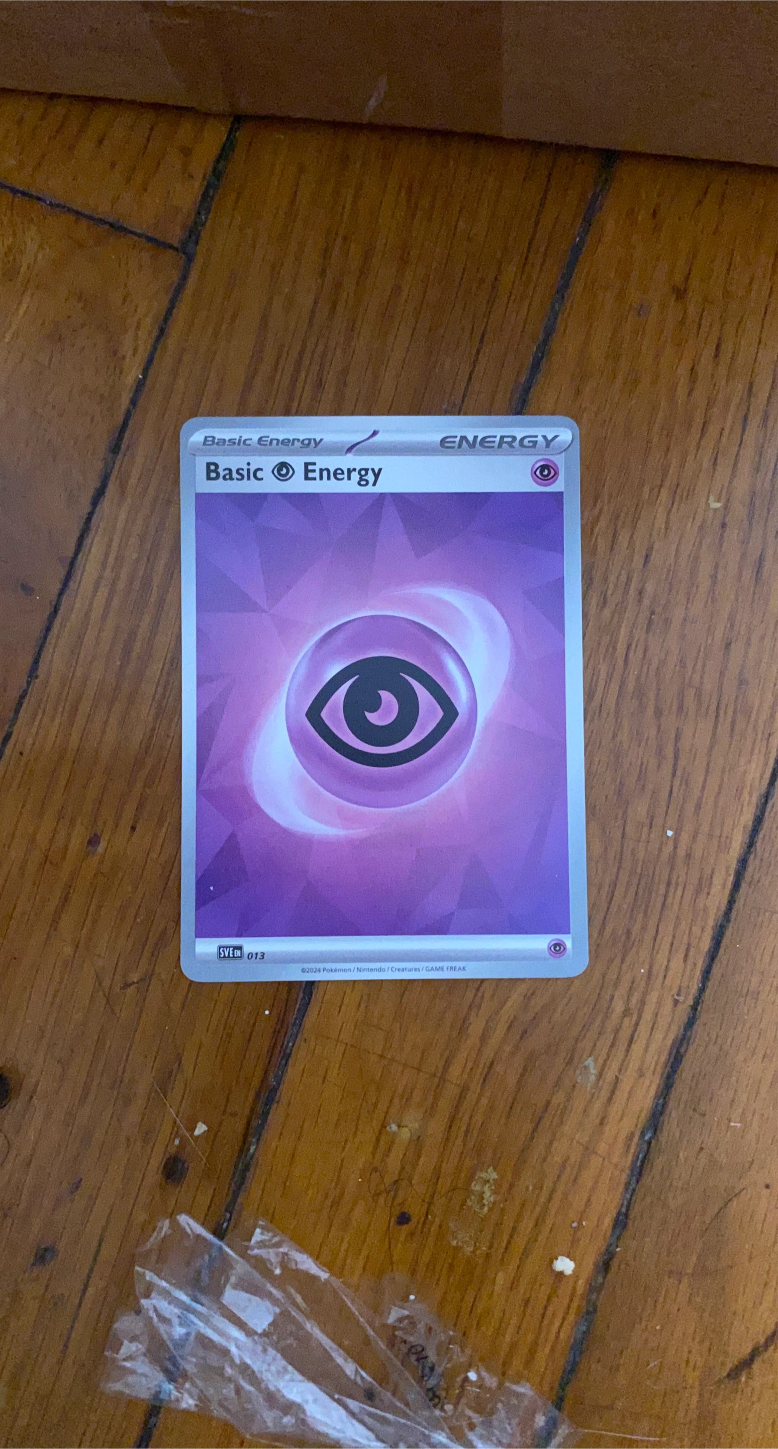Pokemon Psychic Basic Energy Card