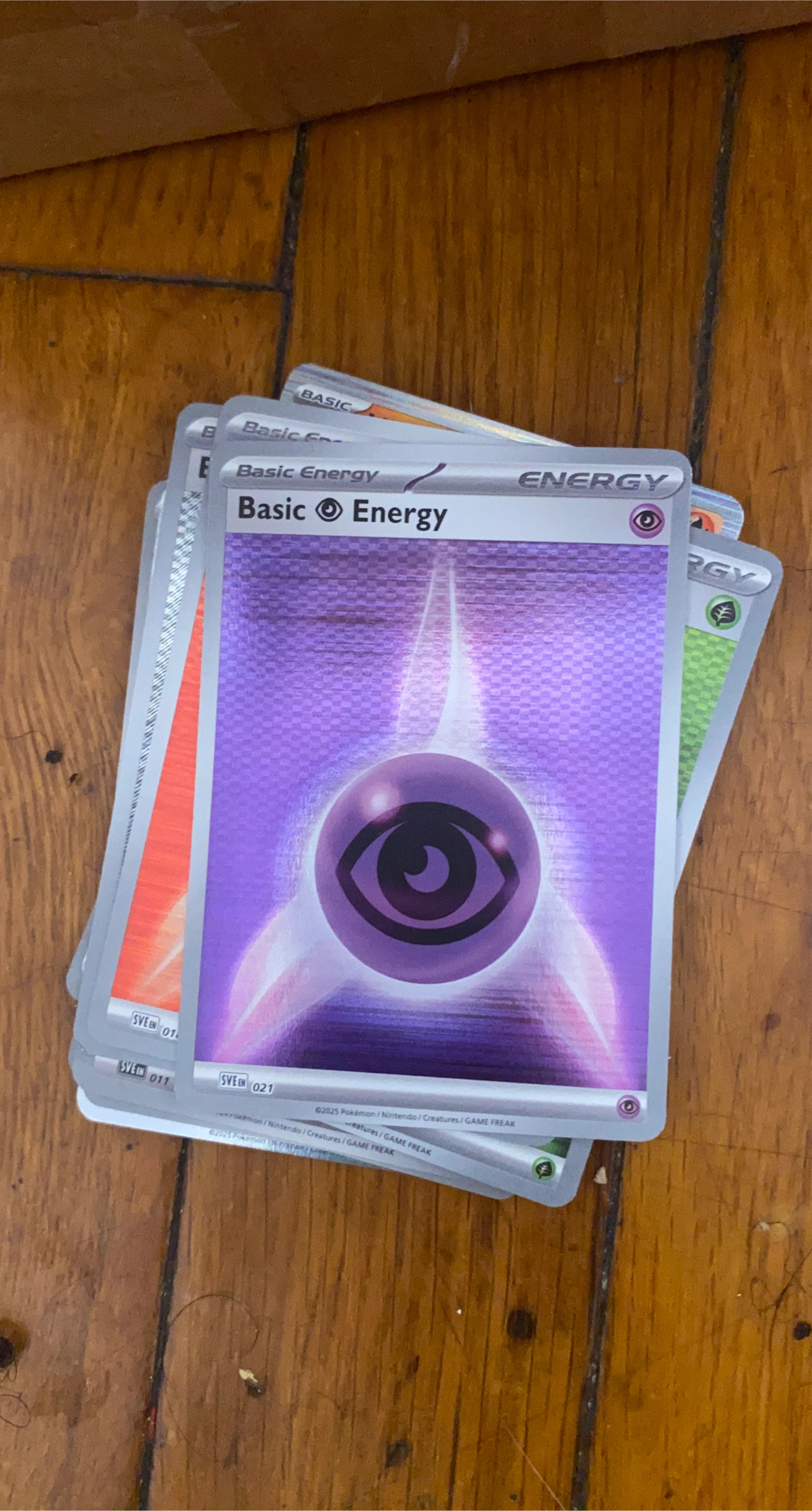 Lot of Pokemon Basic Psychic Energy Cards