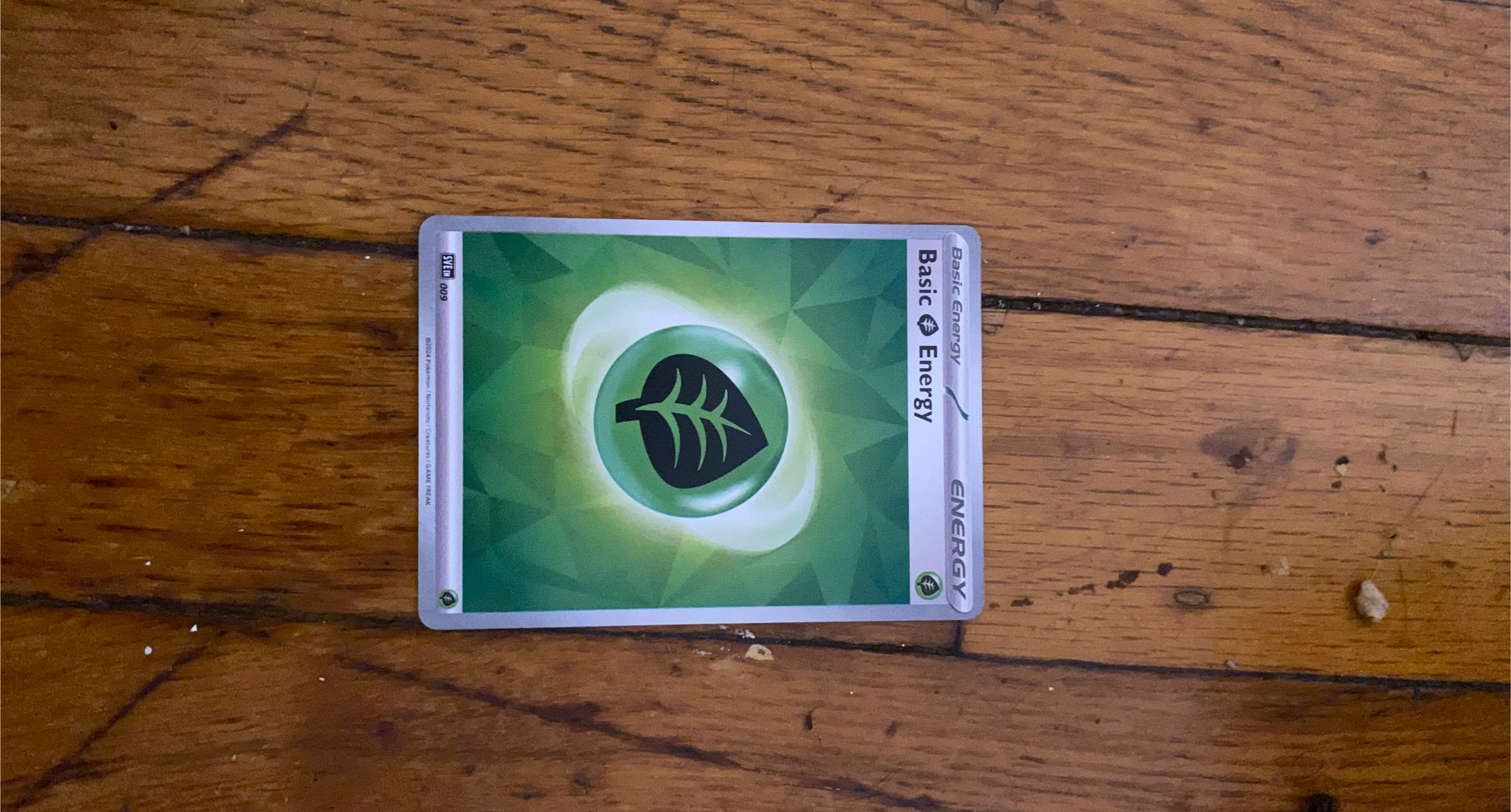 Pokemon Trading Card Basic Grass Energy