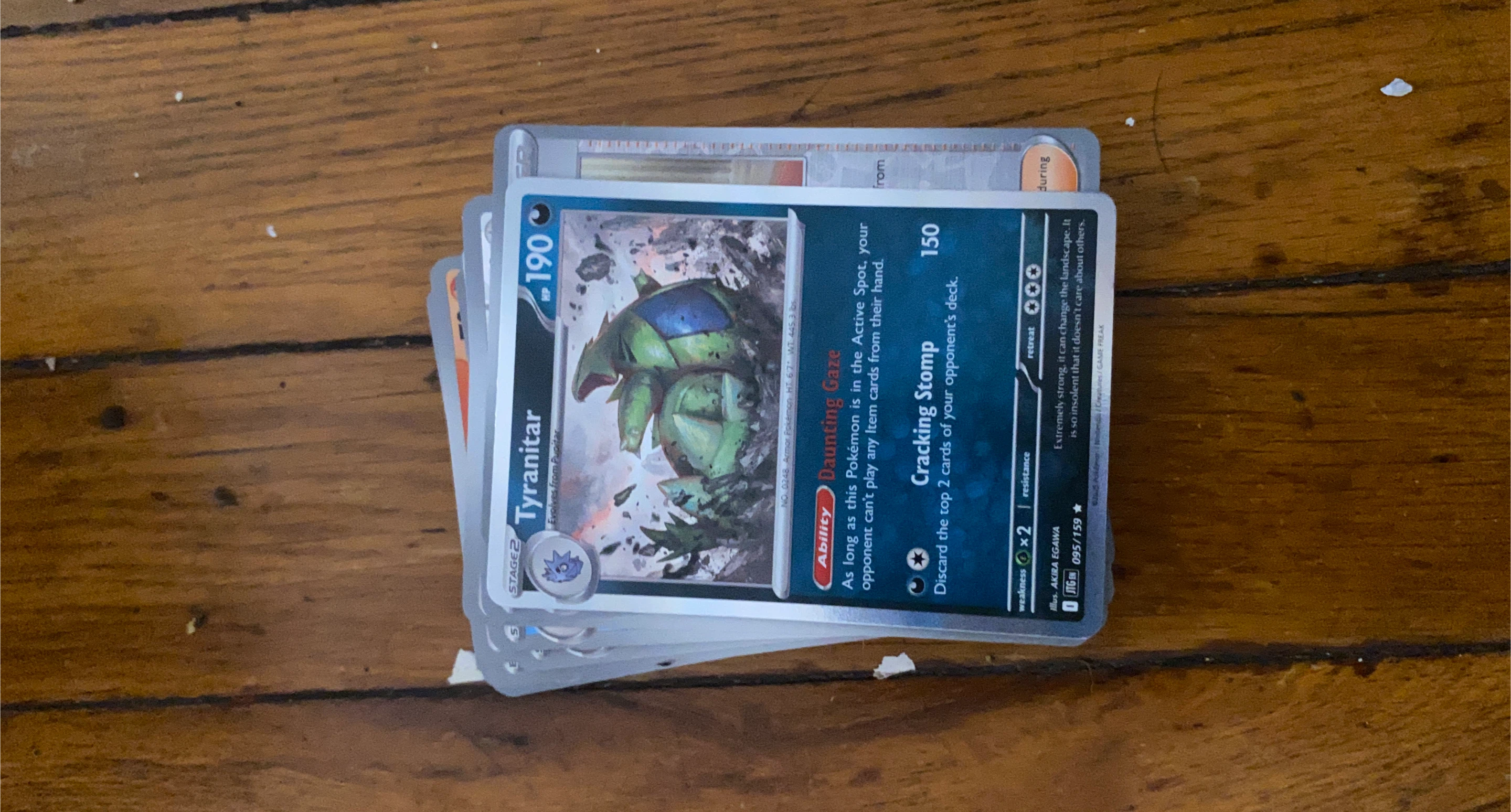 Tyranitar Pokemon Card 095/159