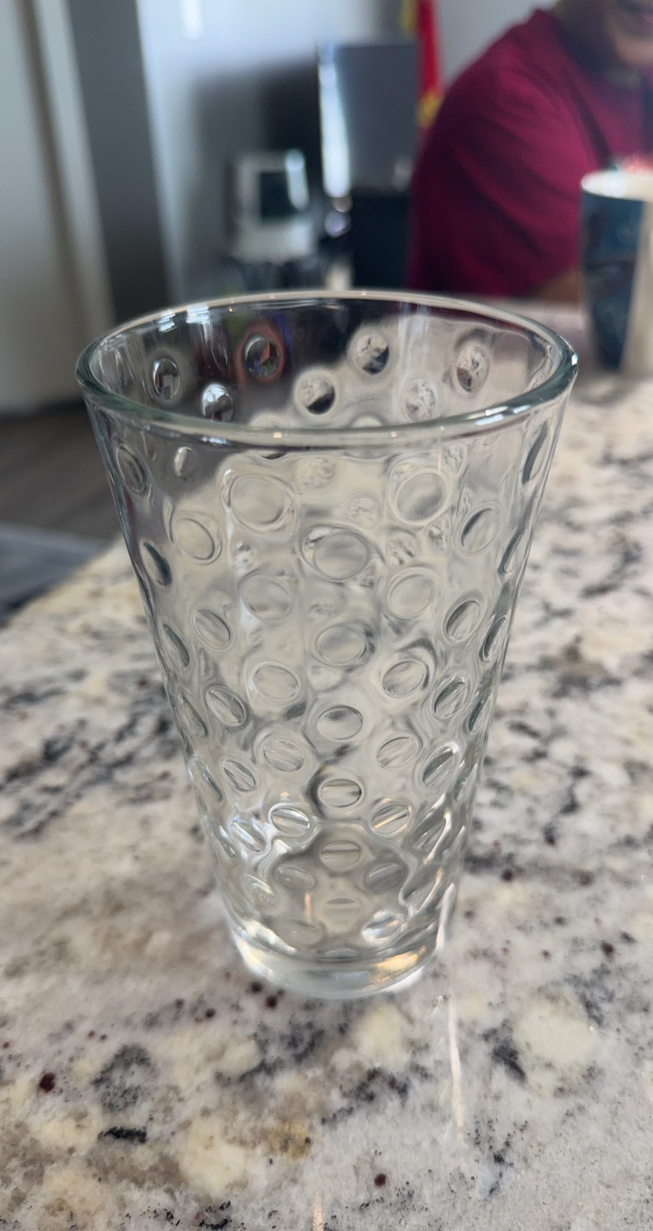 Clear Glass Tumbler // set of 10