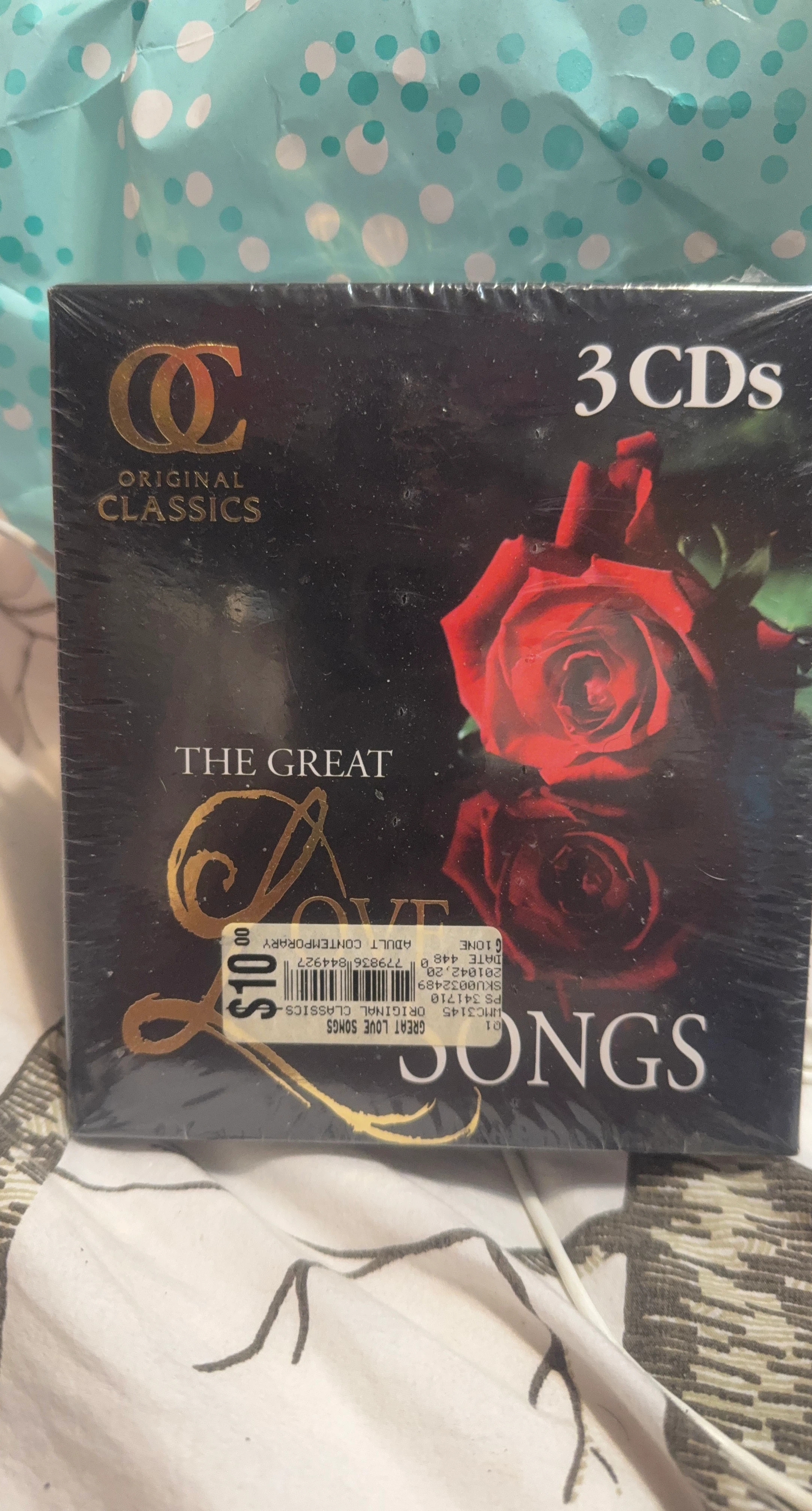 Original Classics The Great Love Songs 3 CD Set