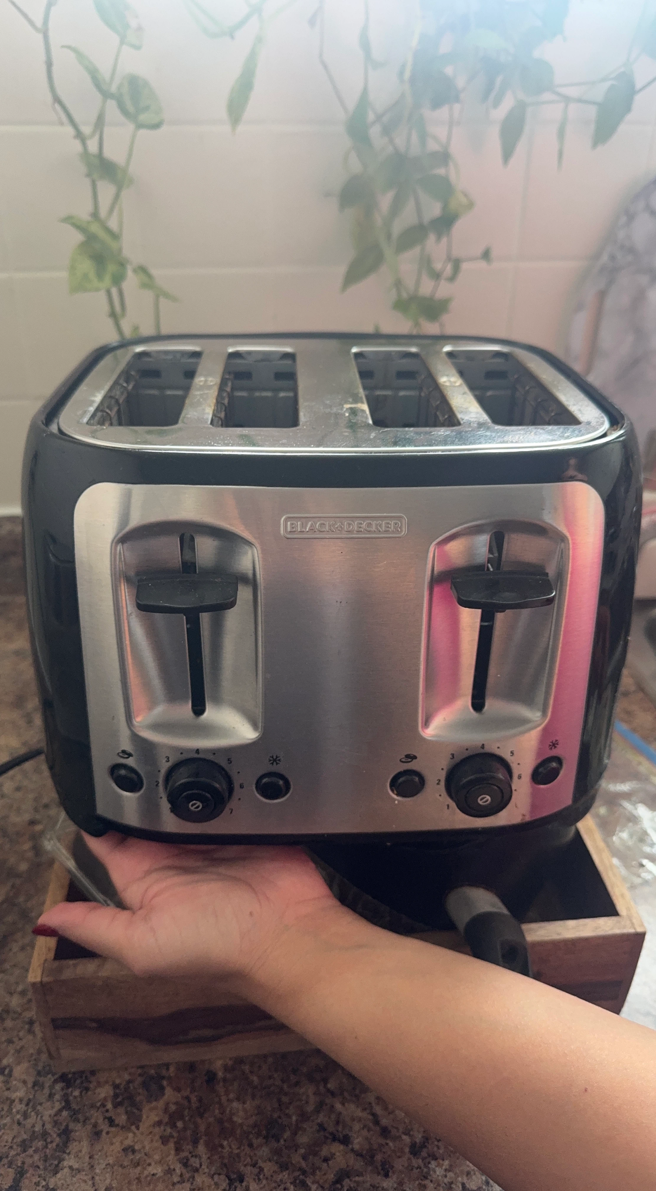 Black+Decker 4-Slice Toaster