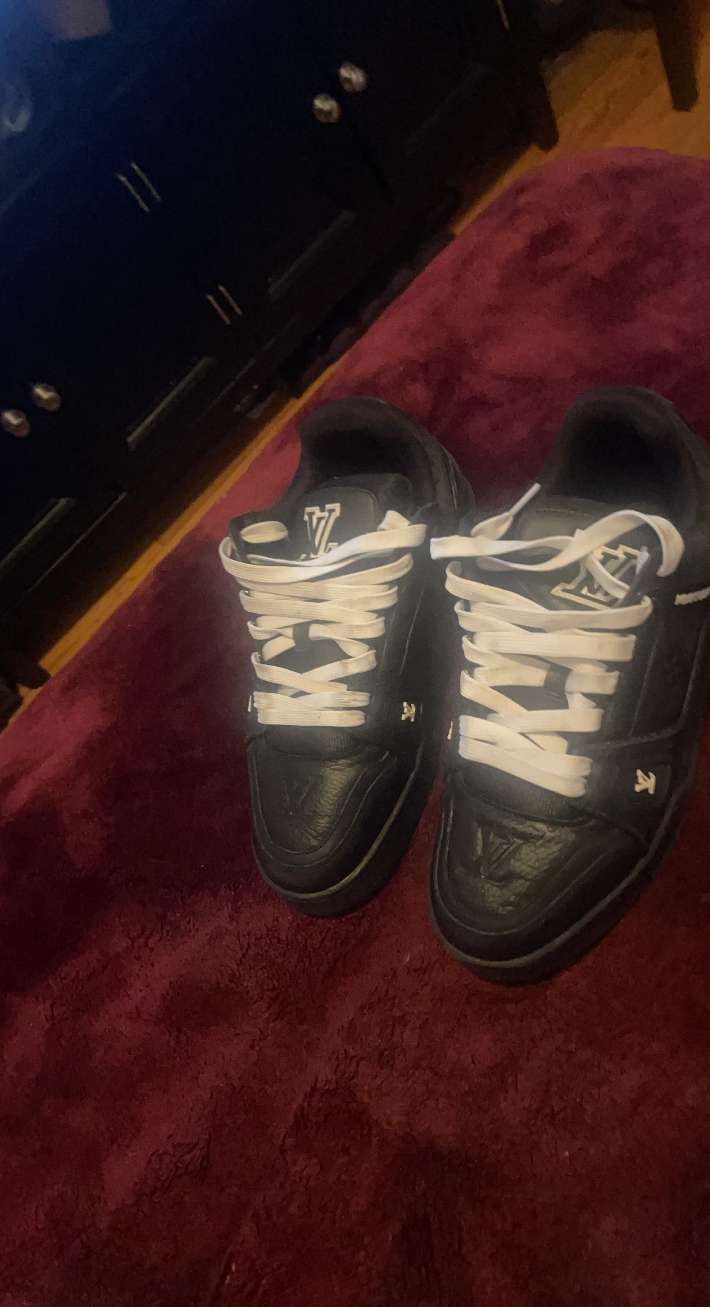 Louis Vuitton LV Trainer Sneakers Black