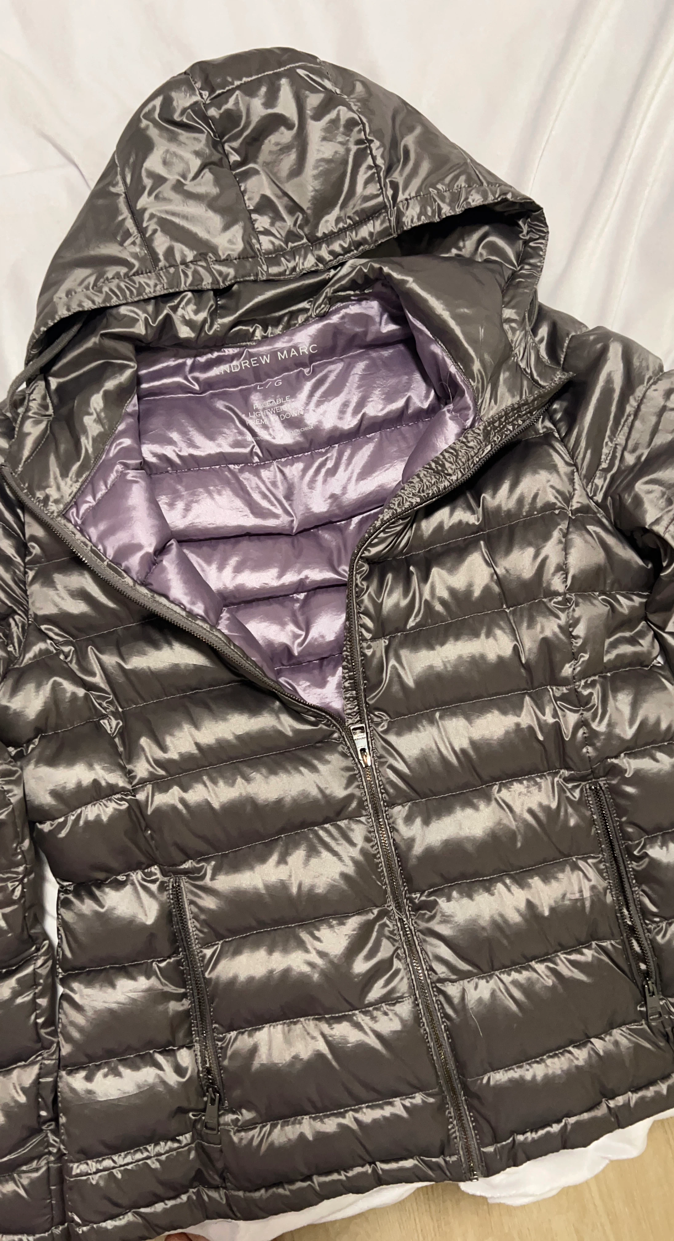 Women’s Andrew Marc Lightweight Down Jacket