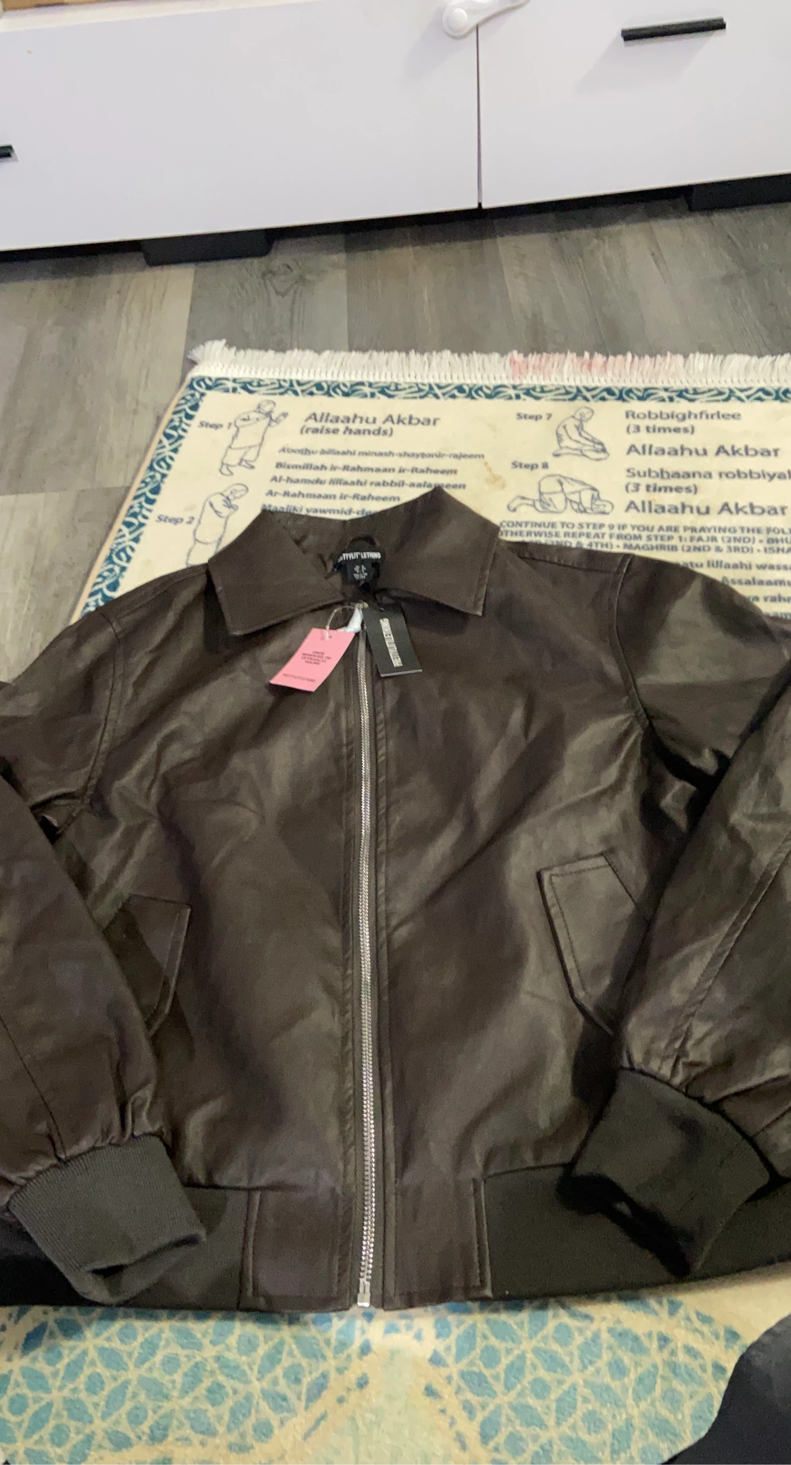 HAJDE ZEMER Velour Tracksuit Set - Black, Size M