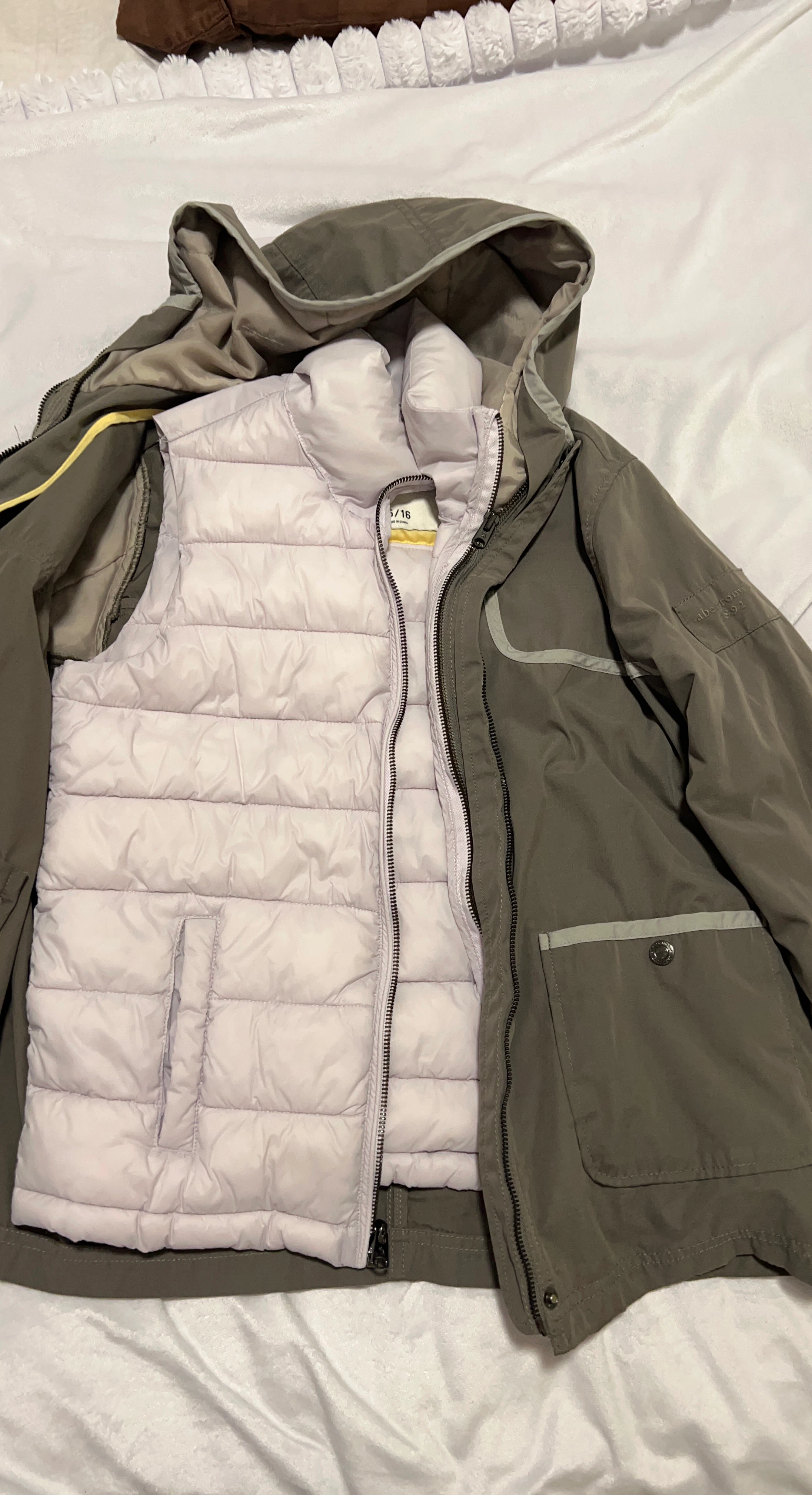 Youth Abercrombie Hooded Jacket for sale