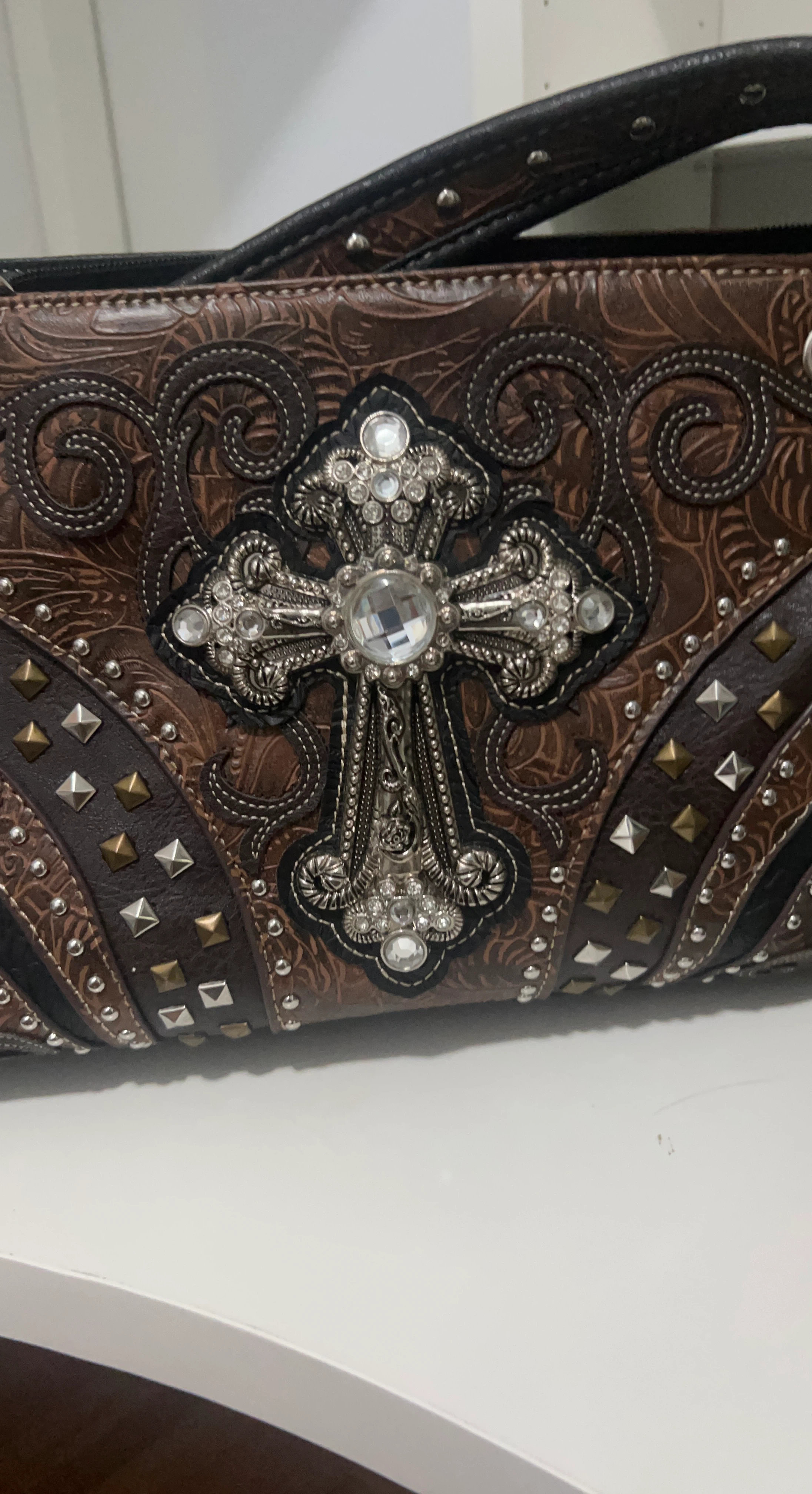 Western Style Cross Shoulder Bag