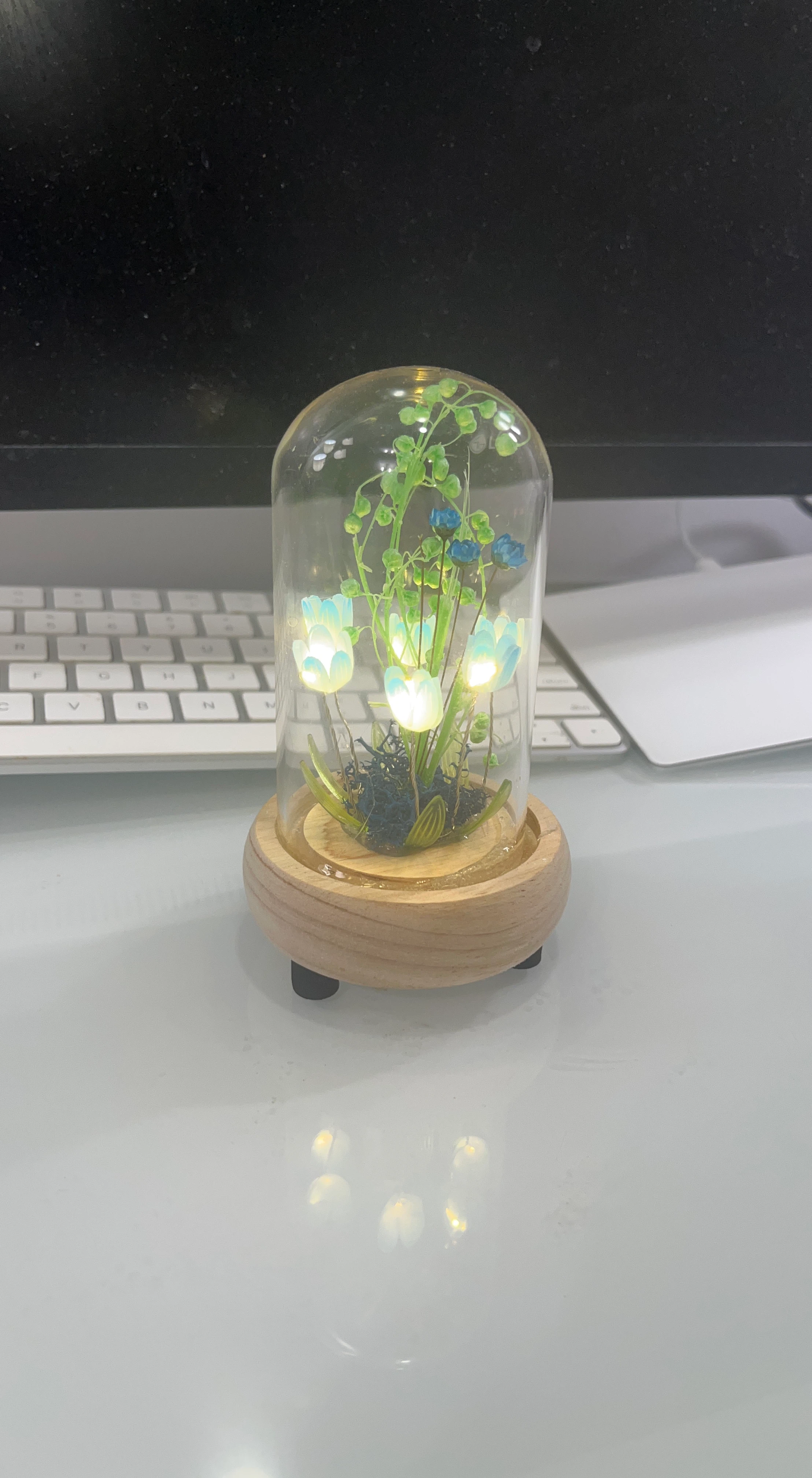 LED Dome Flower Light