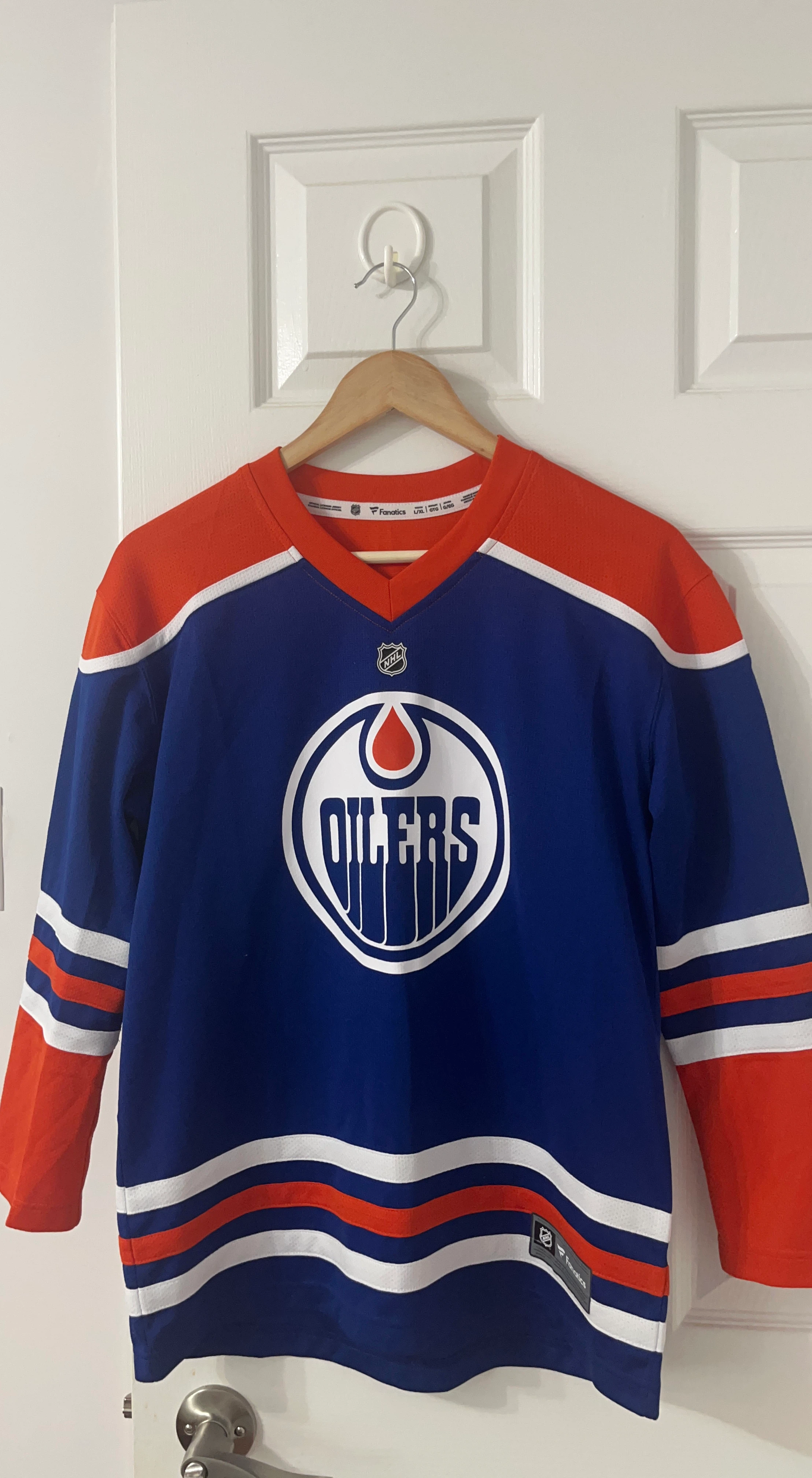 Fanatics Edmonton Oilers Jersey