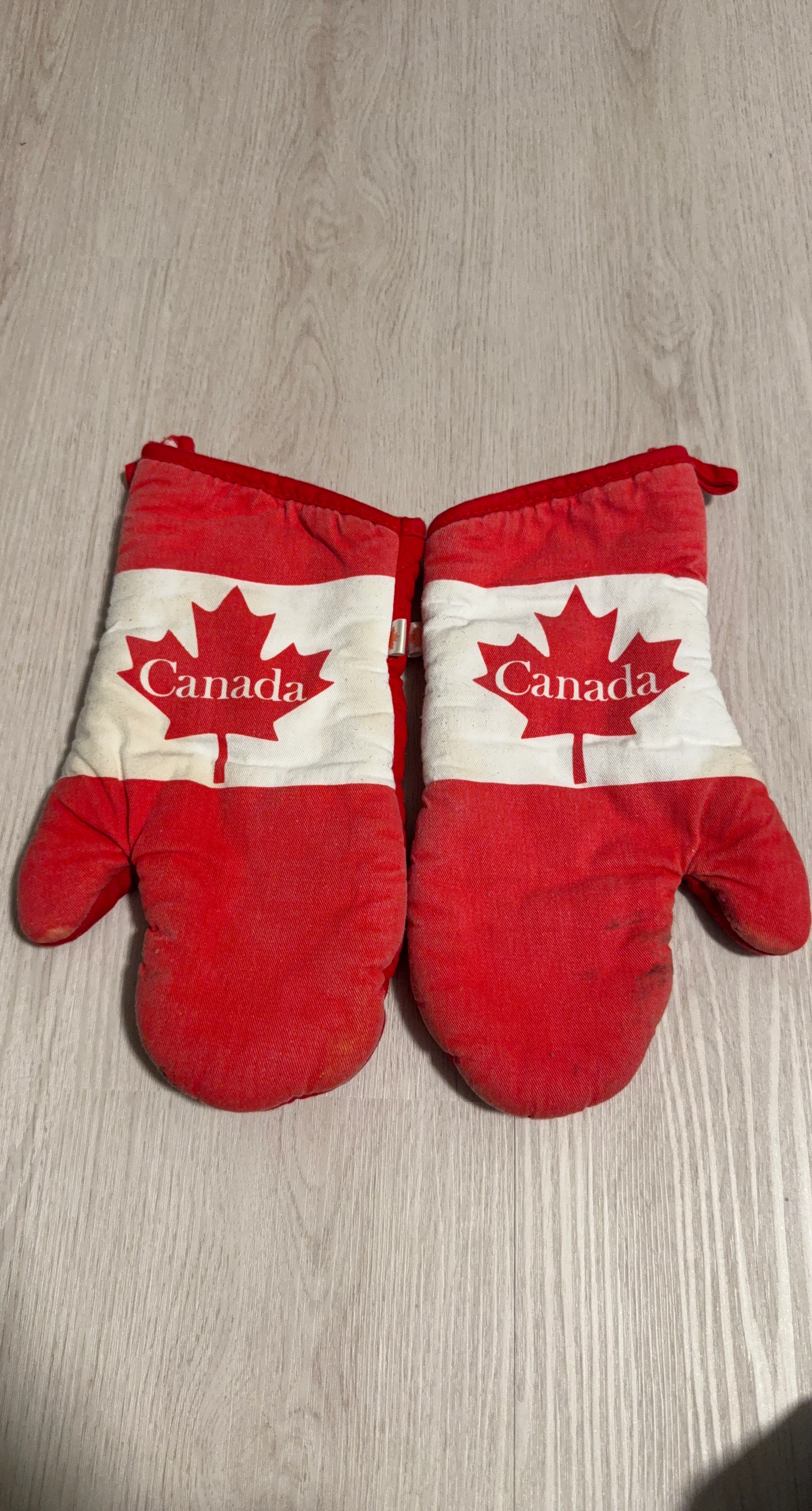 Canada Themed Oven Mitts