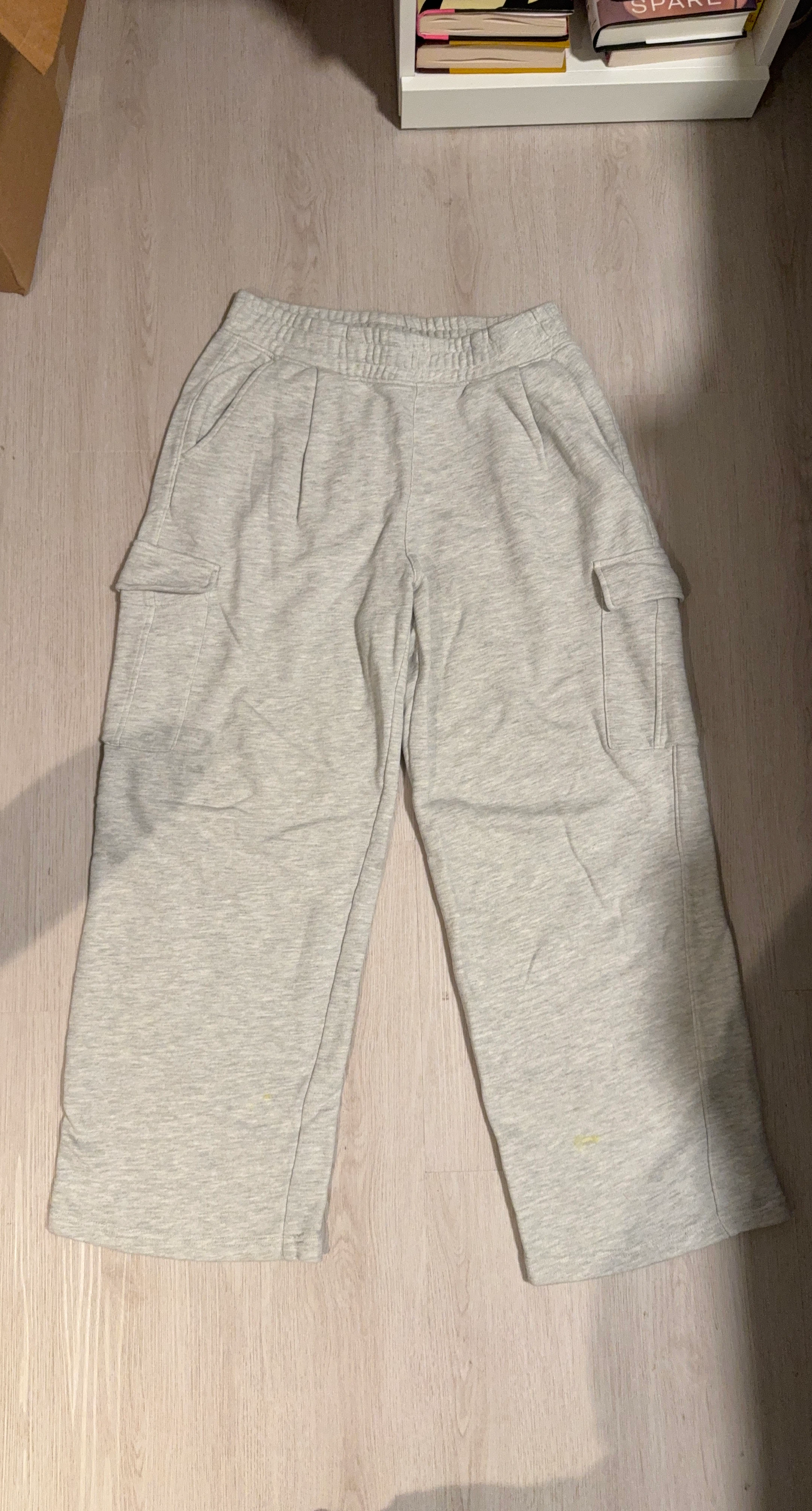 TOPTEN Grey Cargo Sweatpants