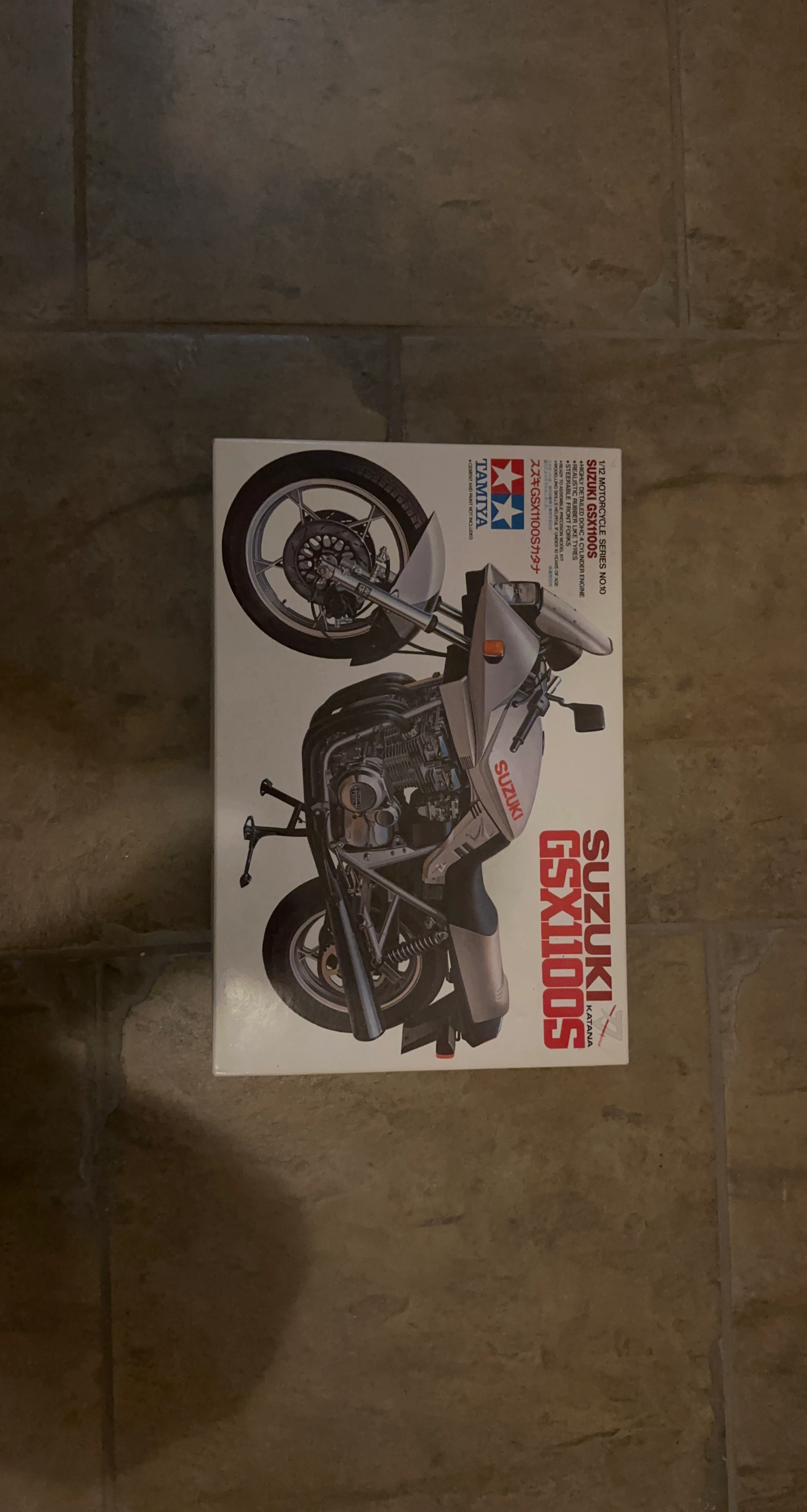 Tamiya 1/12 Suzuki GSX1100S Katana Motorcycle Model Kit