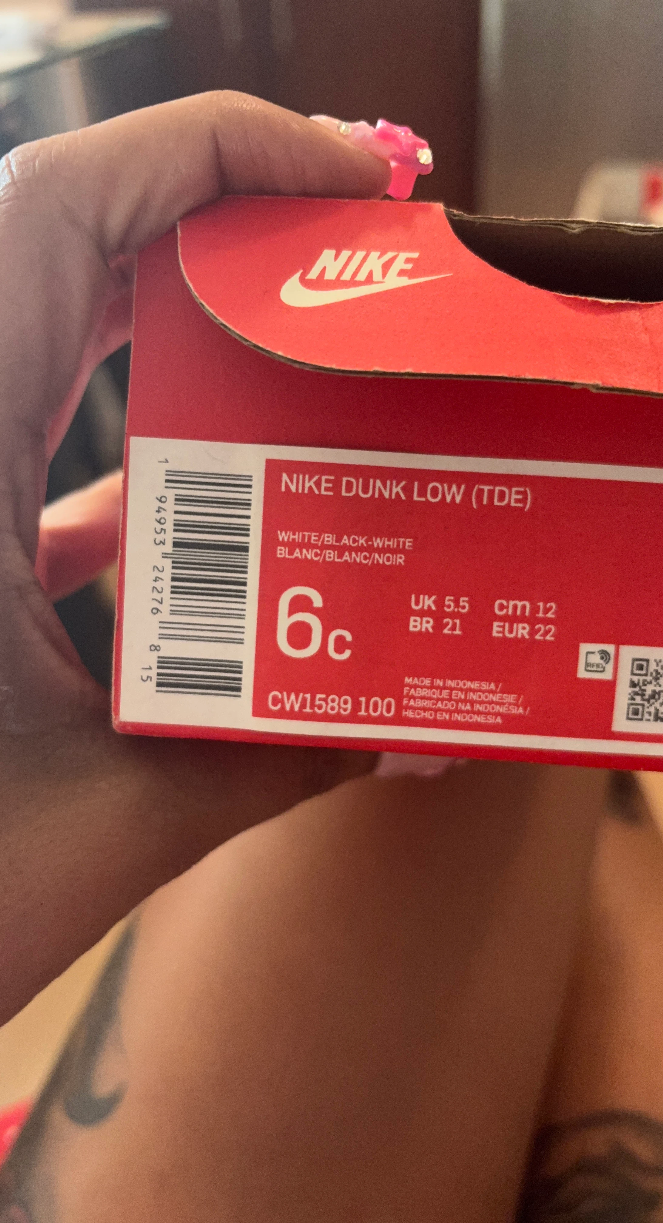 Nike Dunk Low (TDE) Toddler Shoes