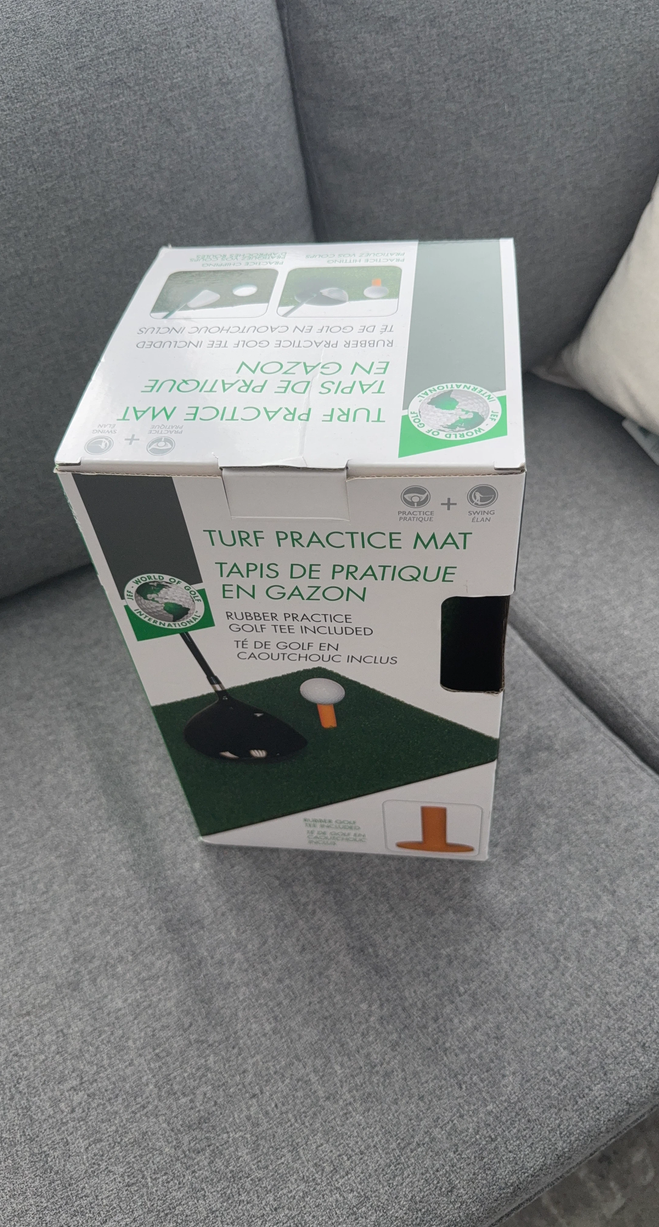 JEF World of Golf Turf Practice Mat