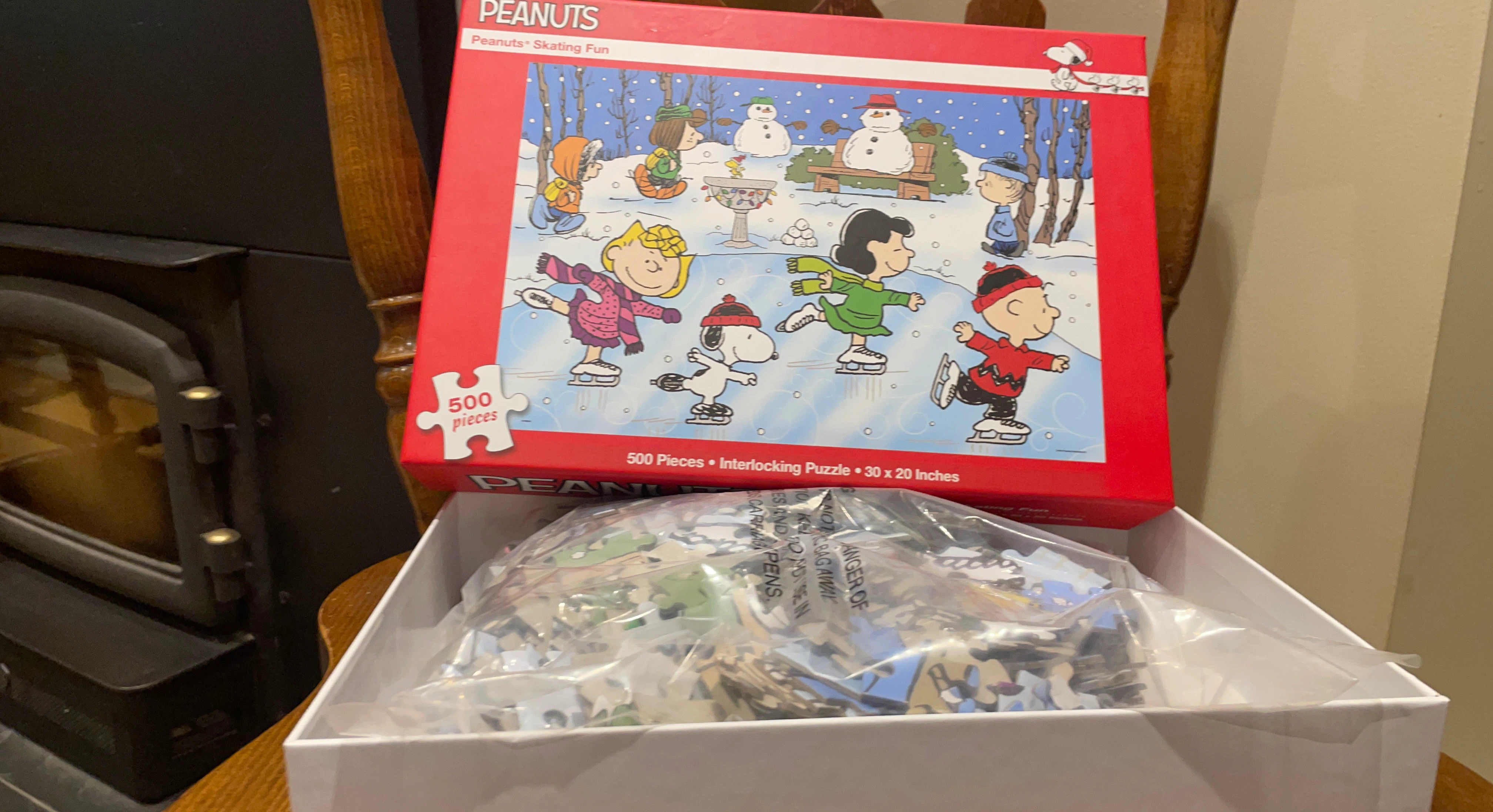 Peanuts Skating Fun 500 Piece Puzzle