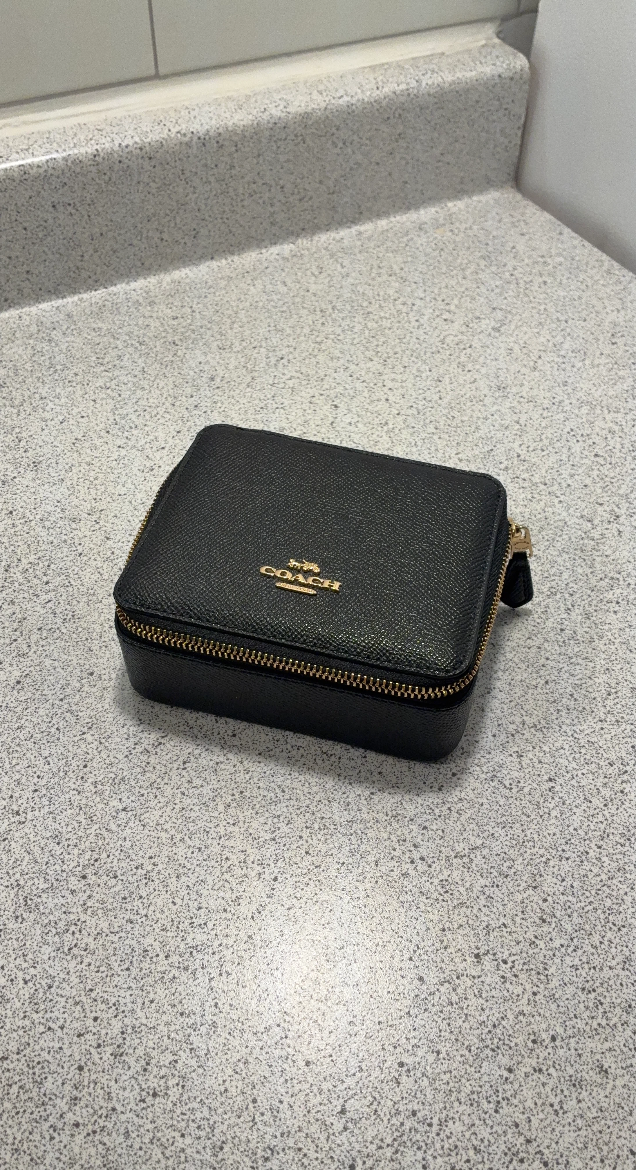 Coach Black Jewelry Box
