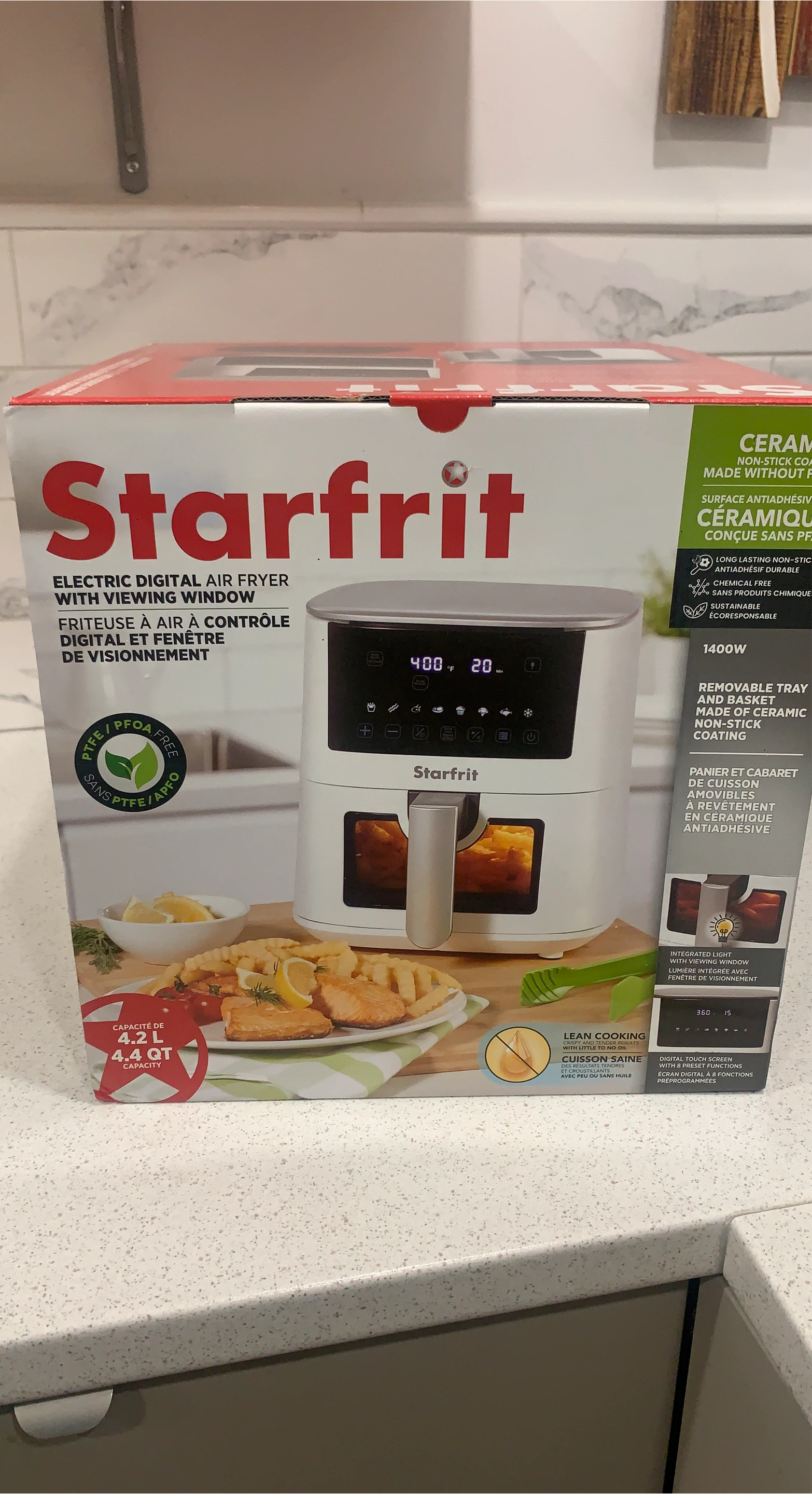 Starfrit Electric Digital Air Fryer 4.2L