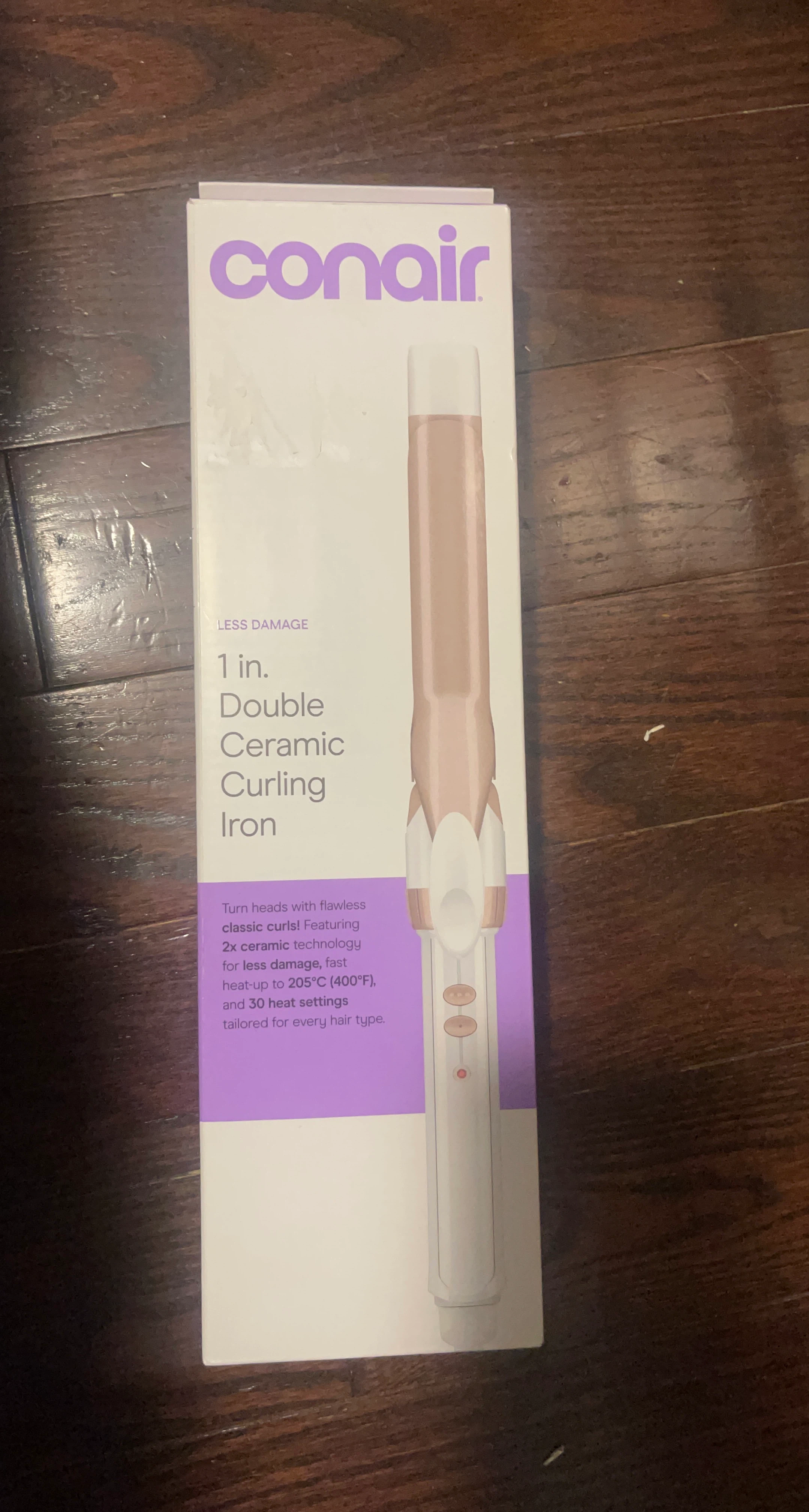 Conair 1-inch Double Ceramic Curling Iron
