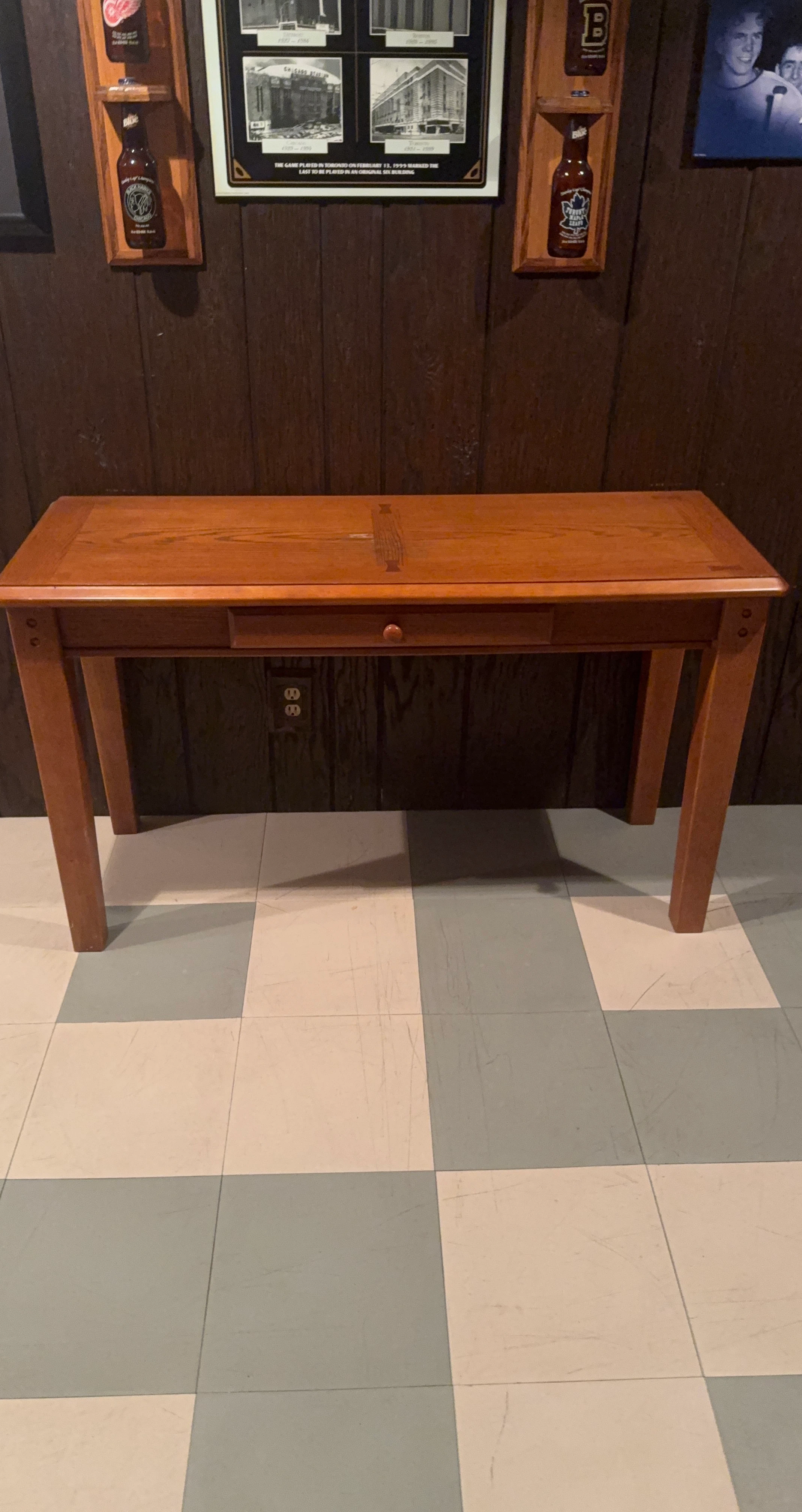 Wooden Console Table