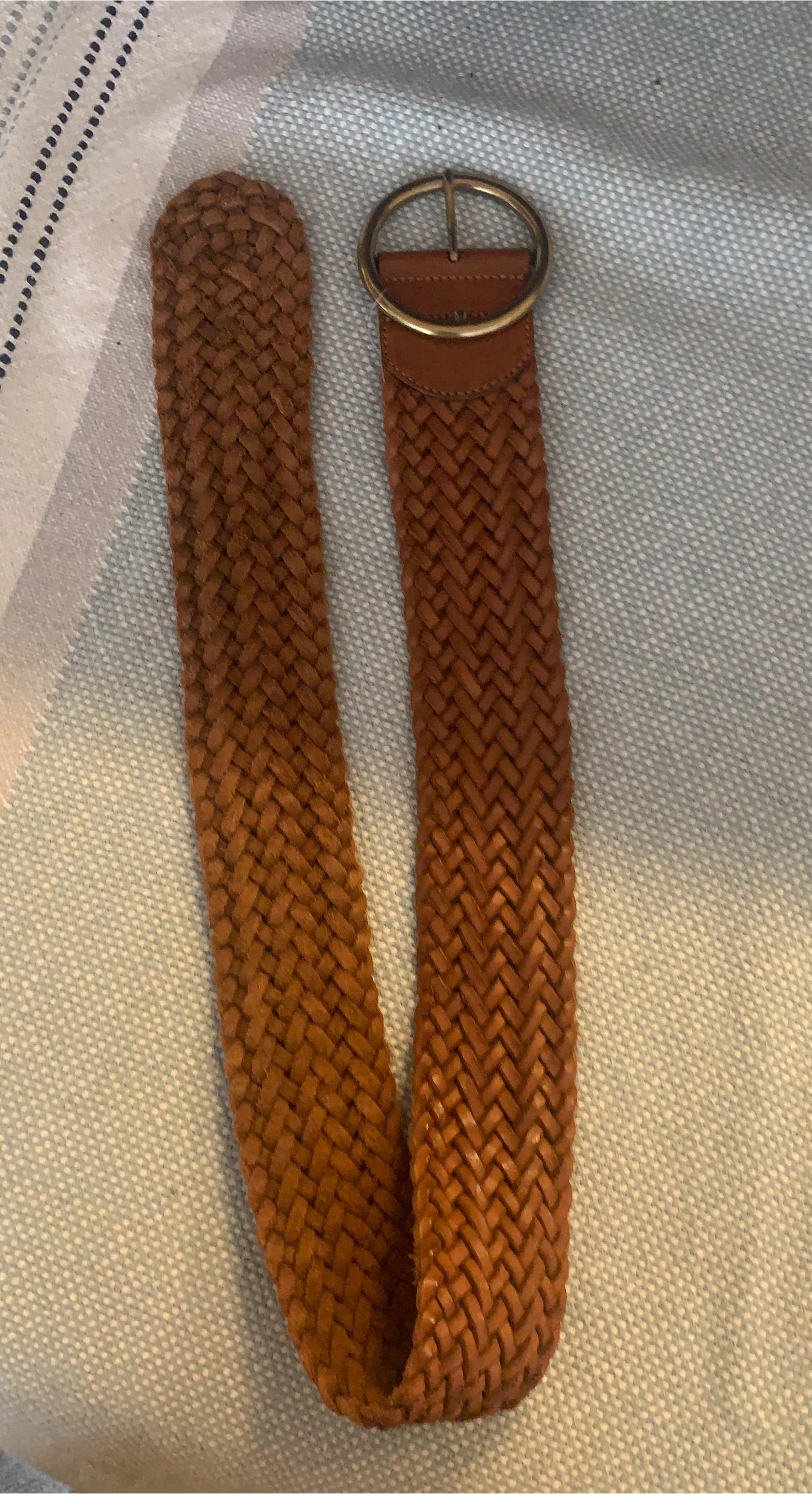 Cole Haan Woven Leather Belt