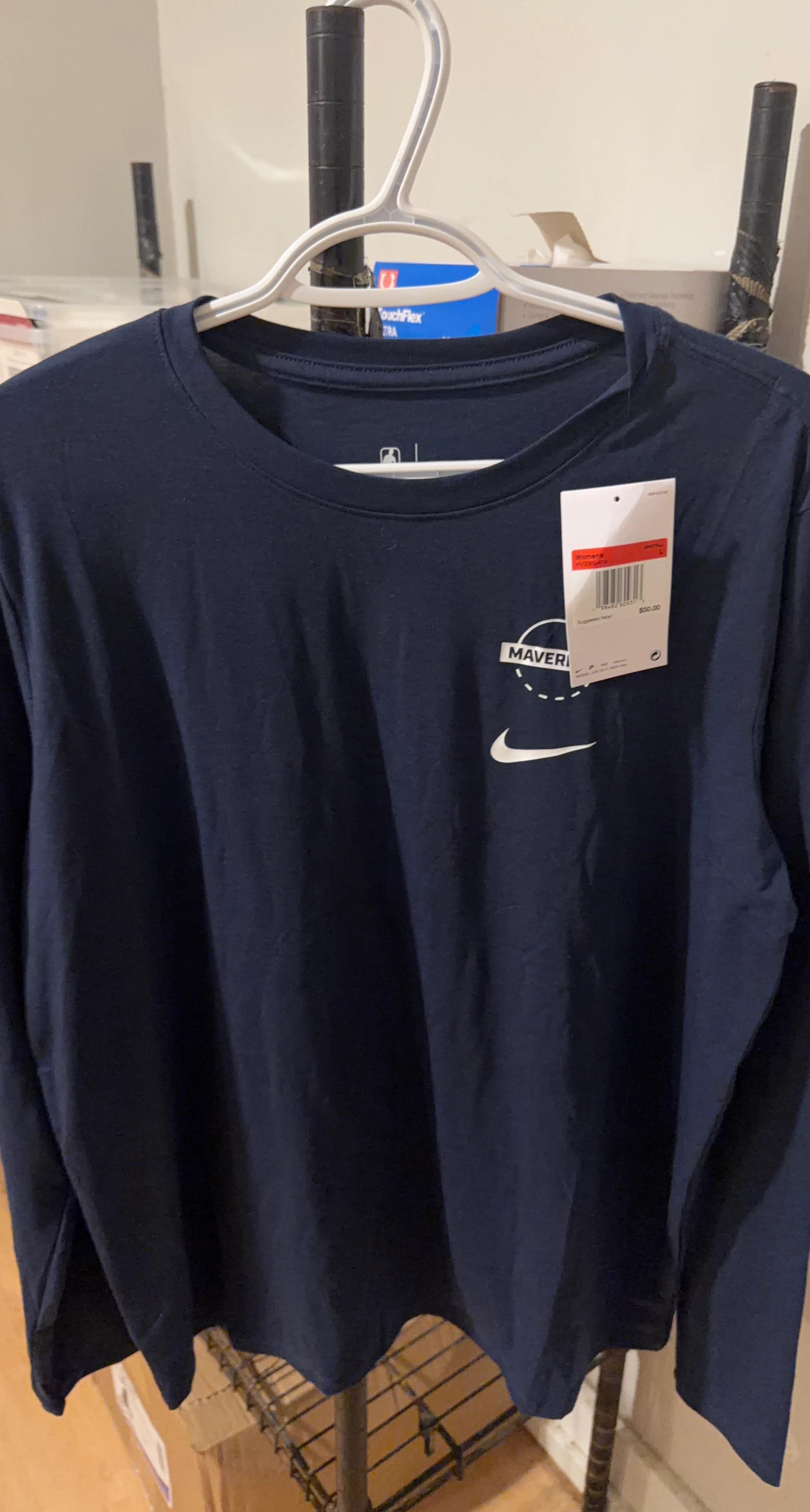 Nike Dallas Mavericks Long Sleeve T-Shirt