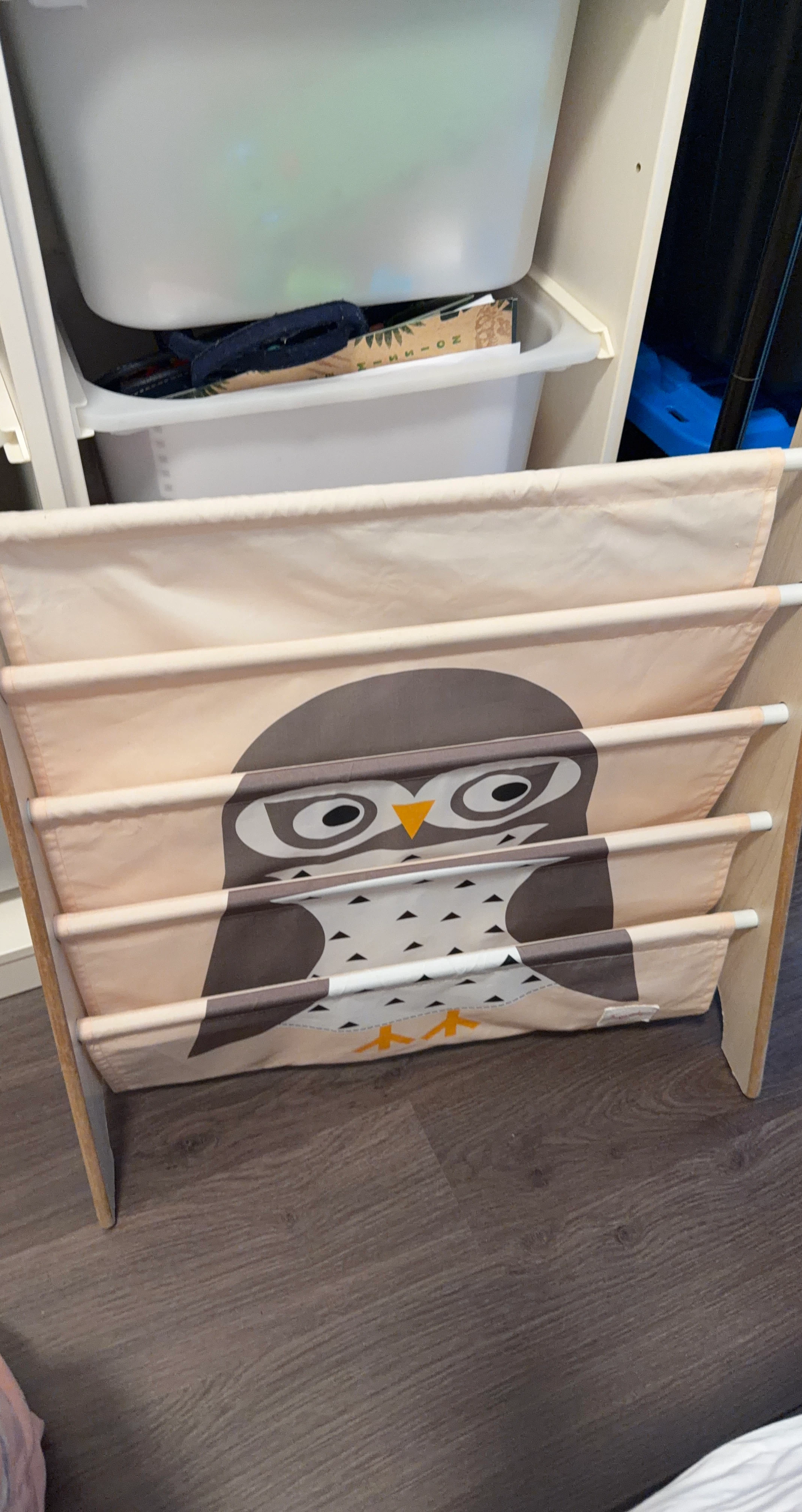 Owl Childrens Book Rack