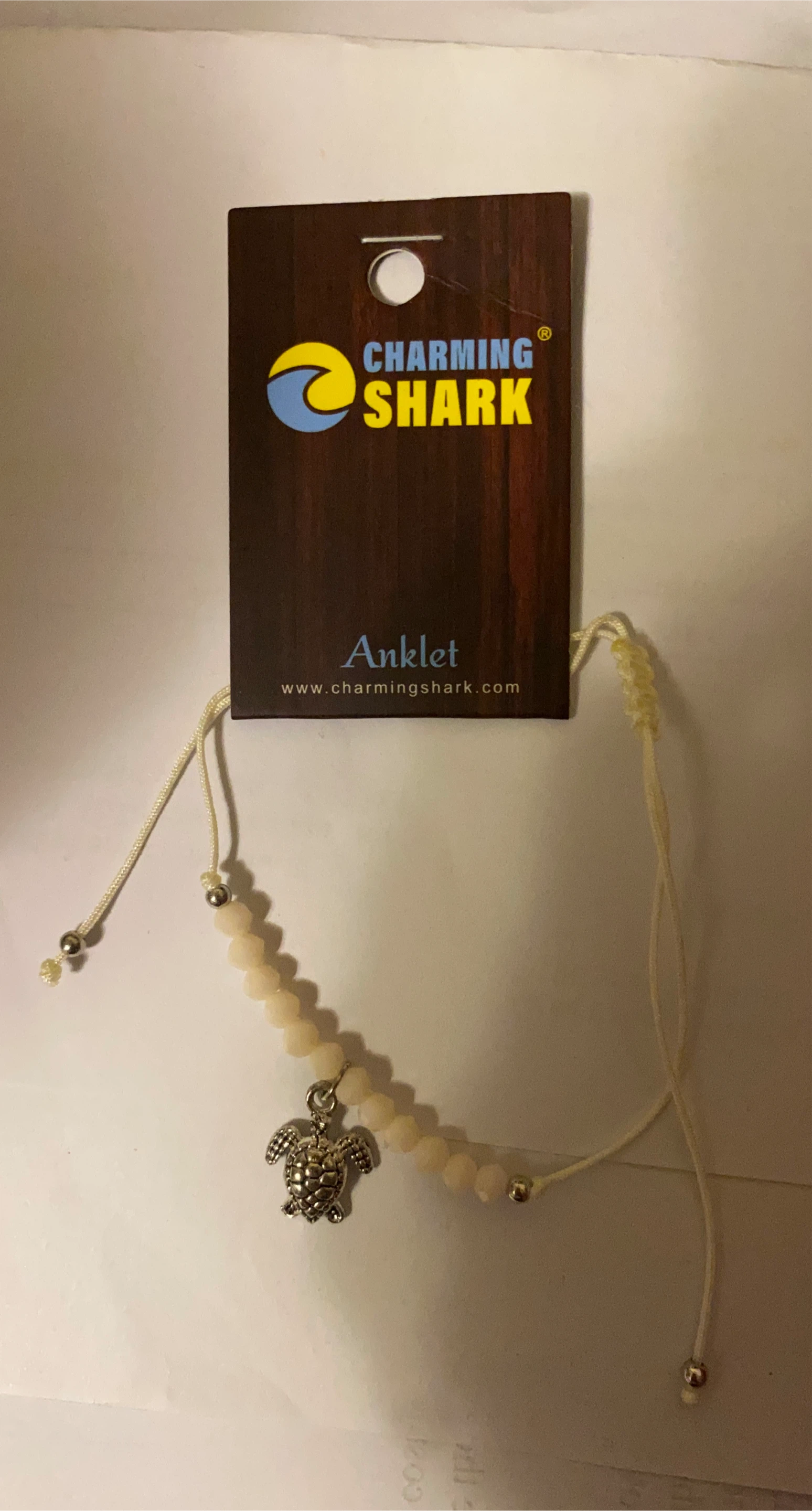 Charming Shark Sea Turtle Anklet