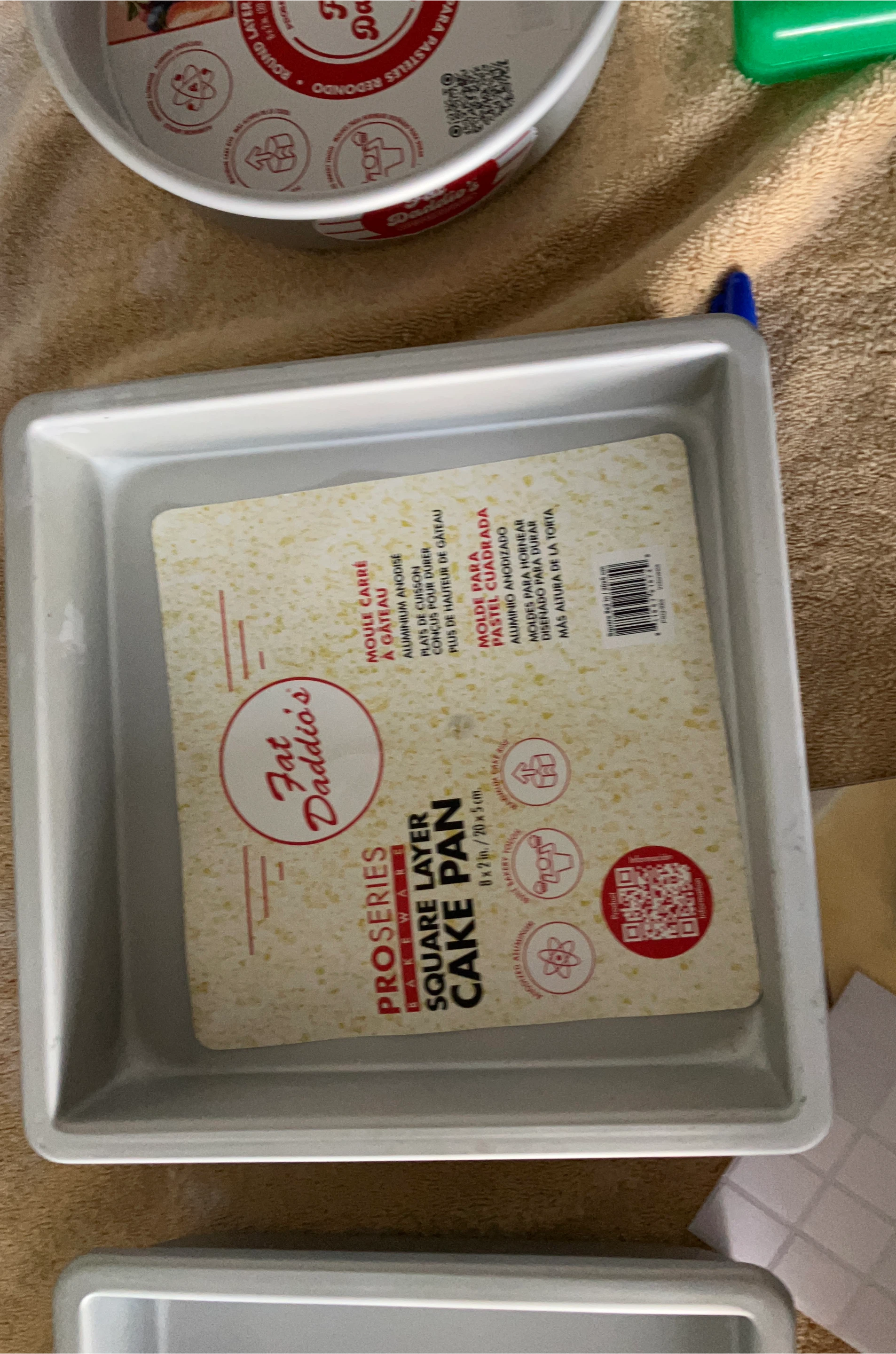 Fat Daddio's ProSeries Square Layer Cake Pan