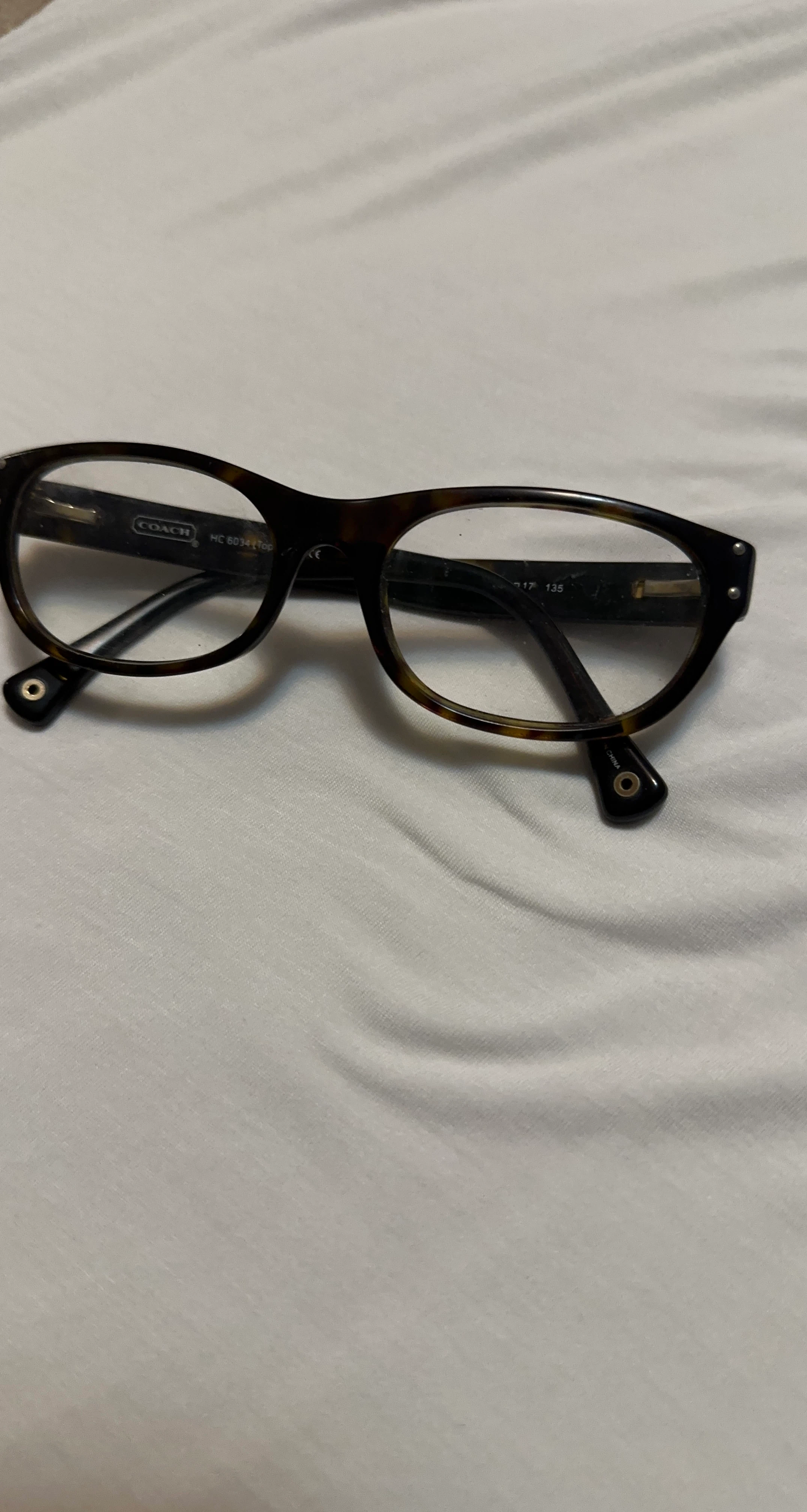 Coach HC 6034 Tortoise Shell Eyeglasses