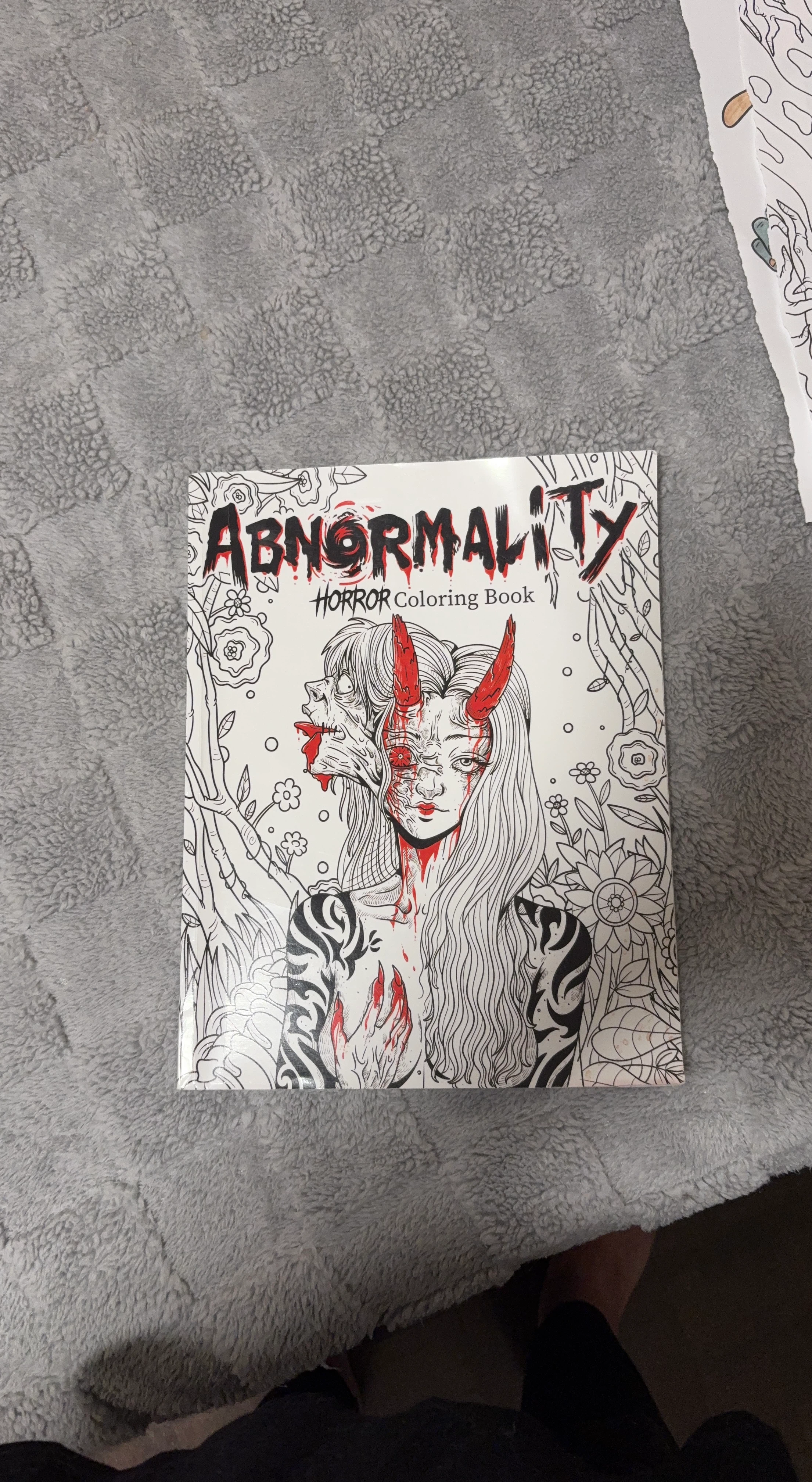 Abnormality Horror Coloring Book