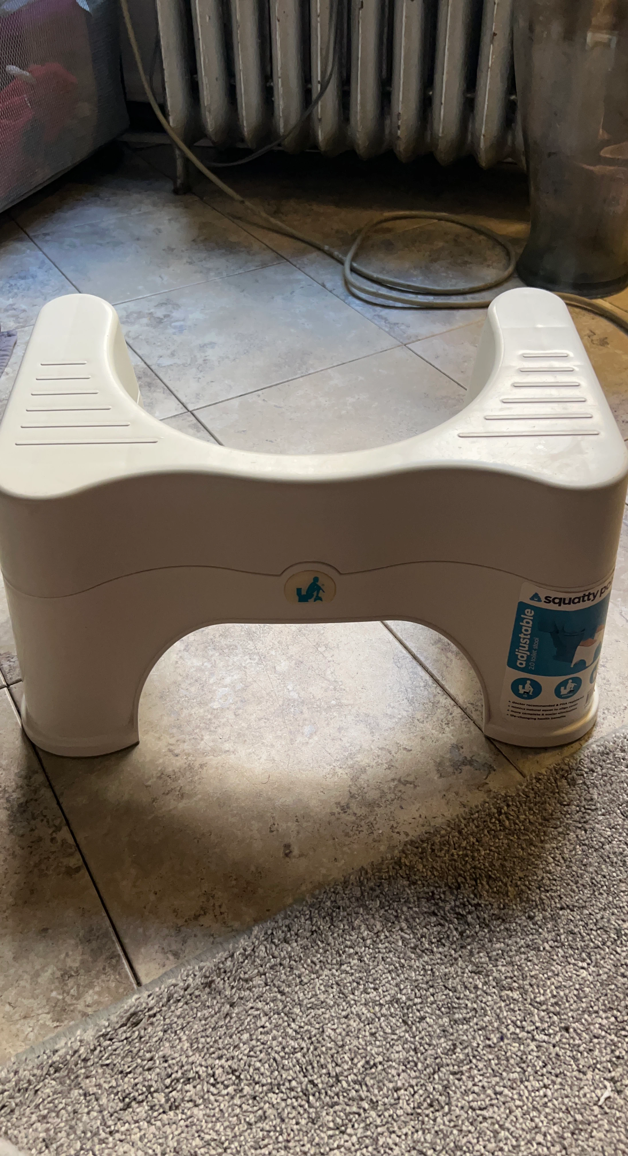 The Original Squatty Potty Adjustable 2.0 Toilet Stool