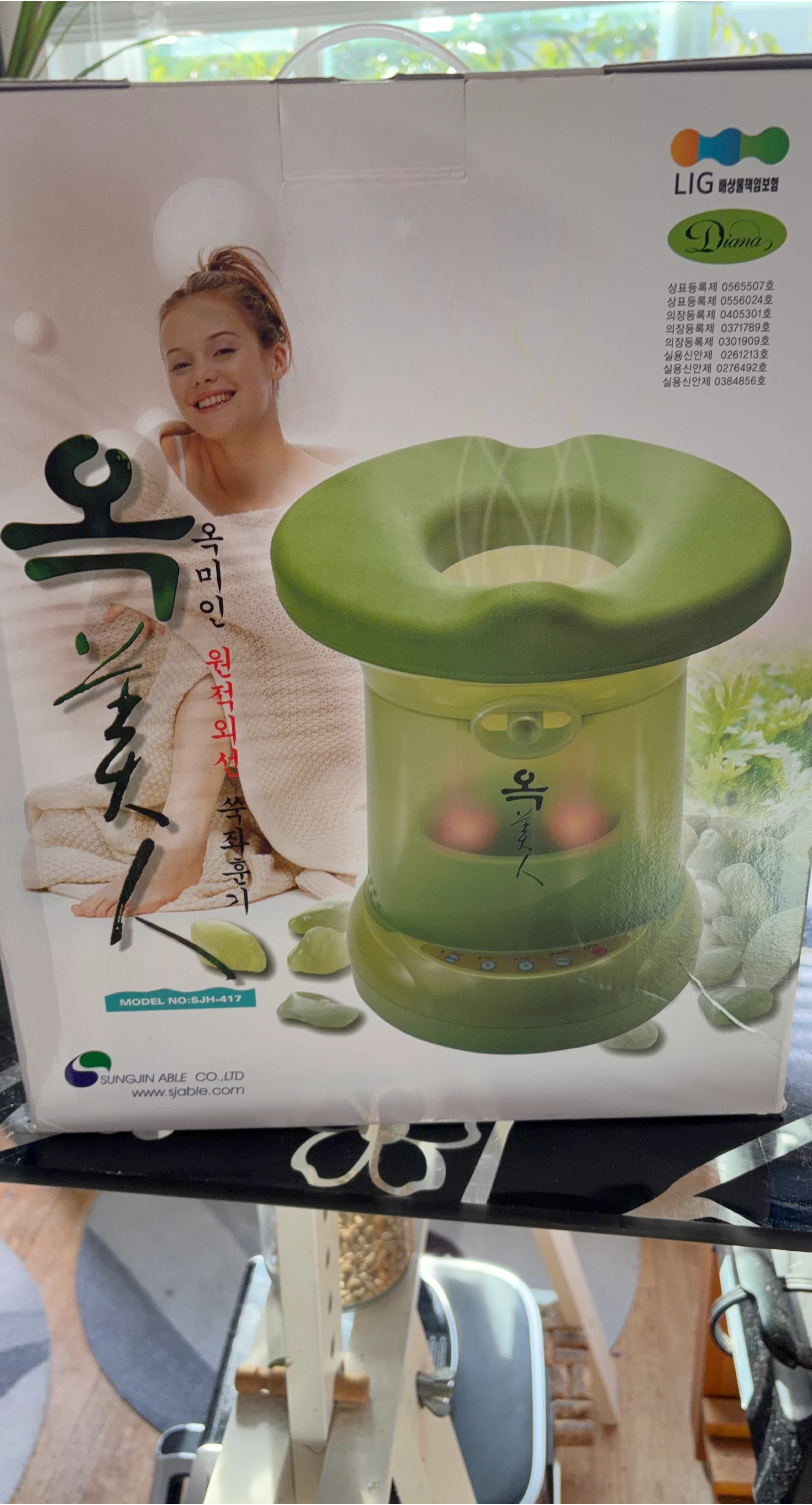 Sungjin Able Diana Far-Infrared Steam Sitz Bath SJH-417