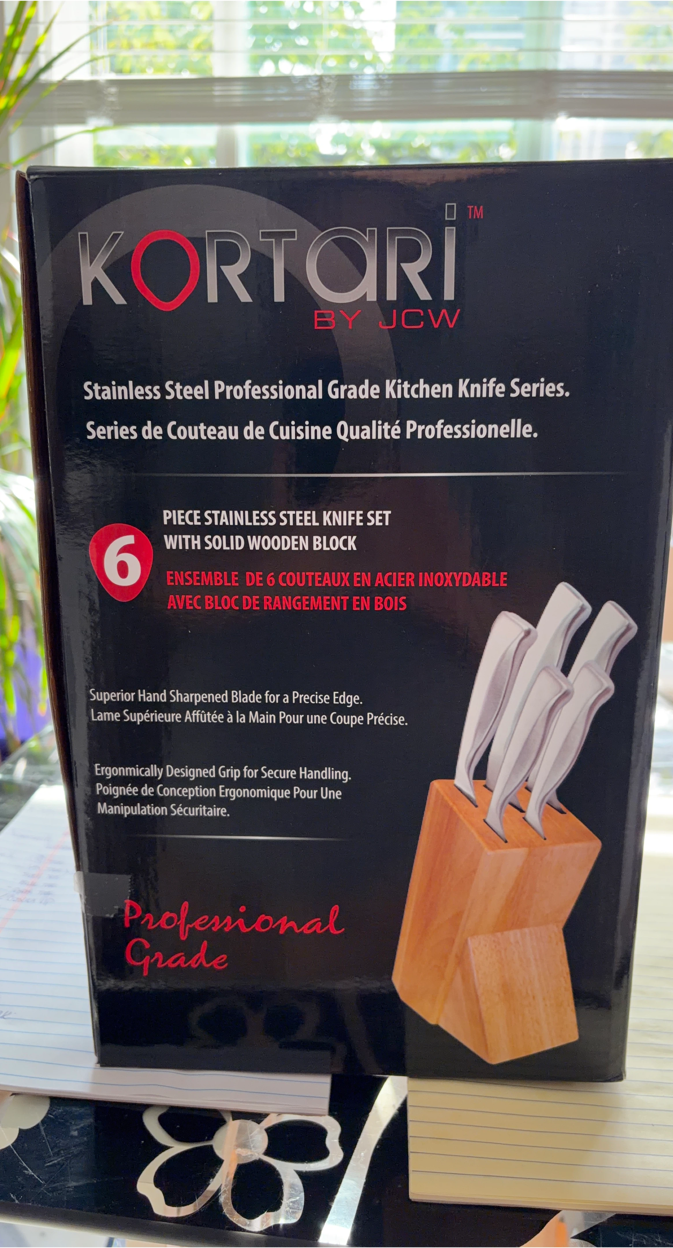 Kortari by JCW 6-Piece Stainless Steel Knife Set