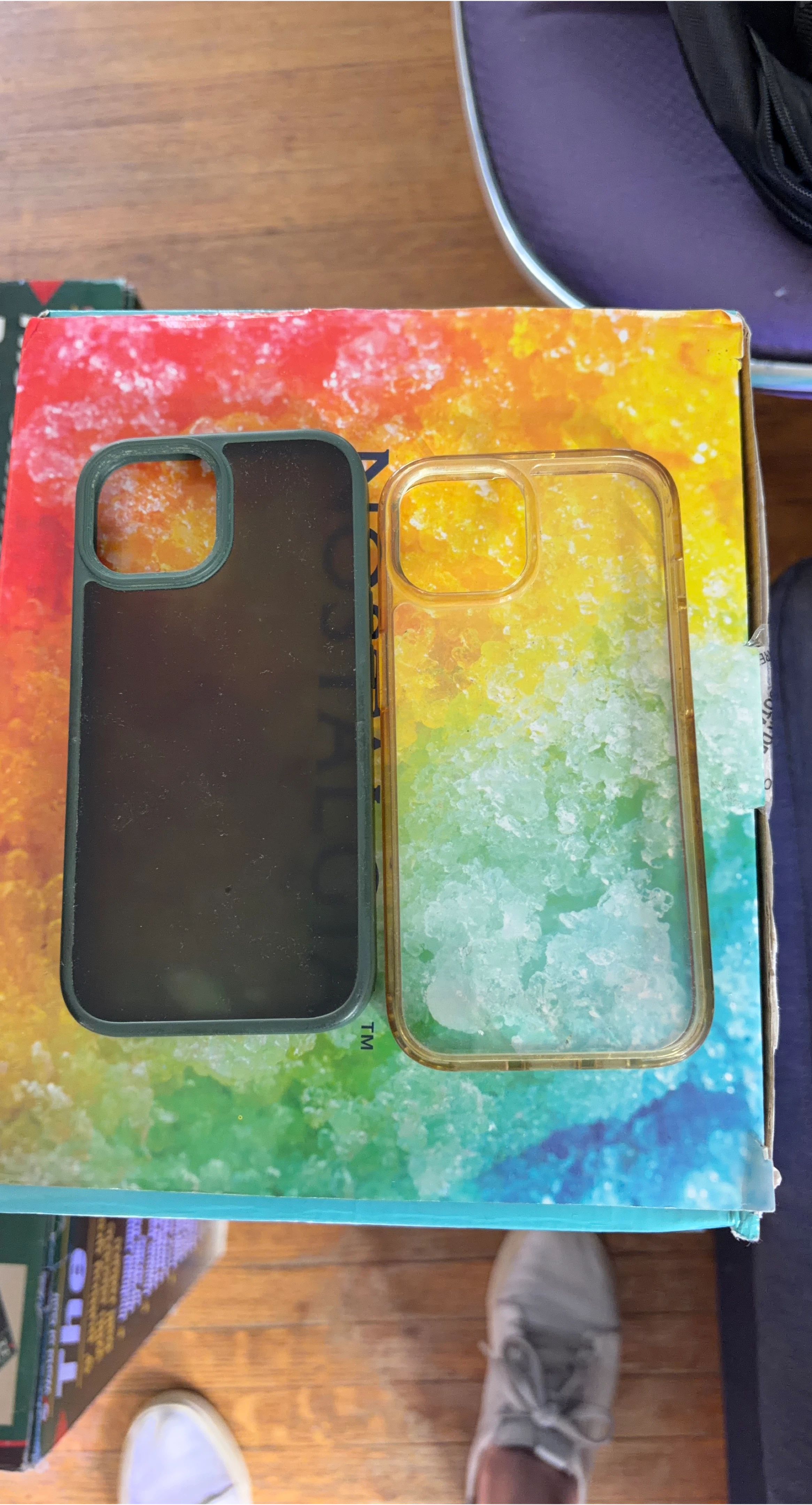 Two iPhone 13 Pro Phone Cases