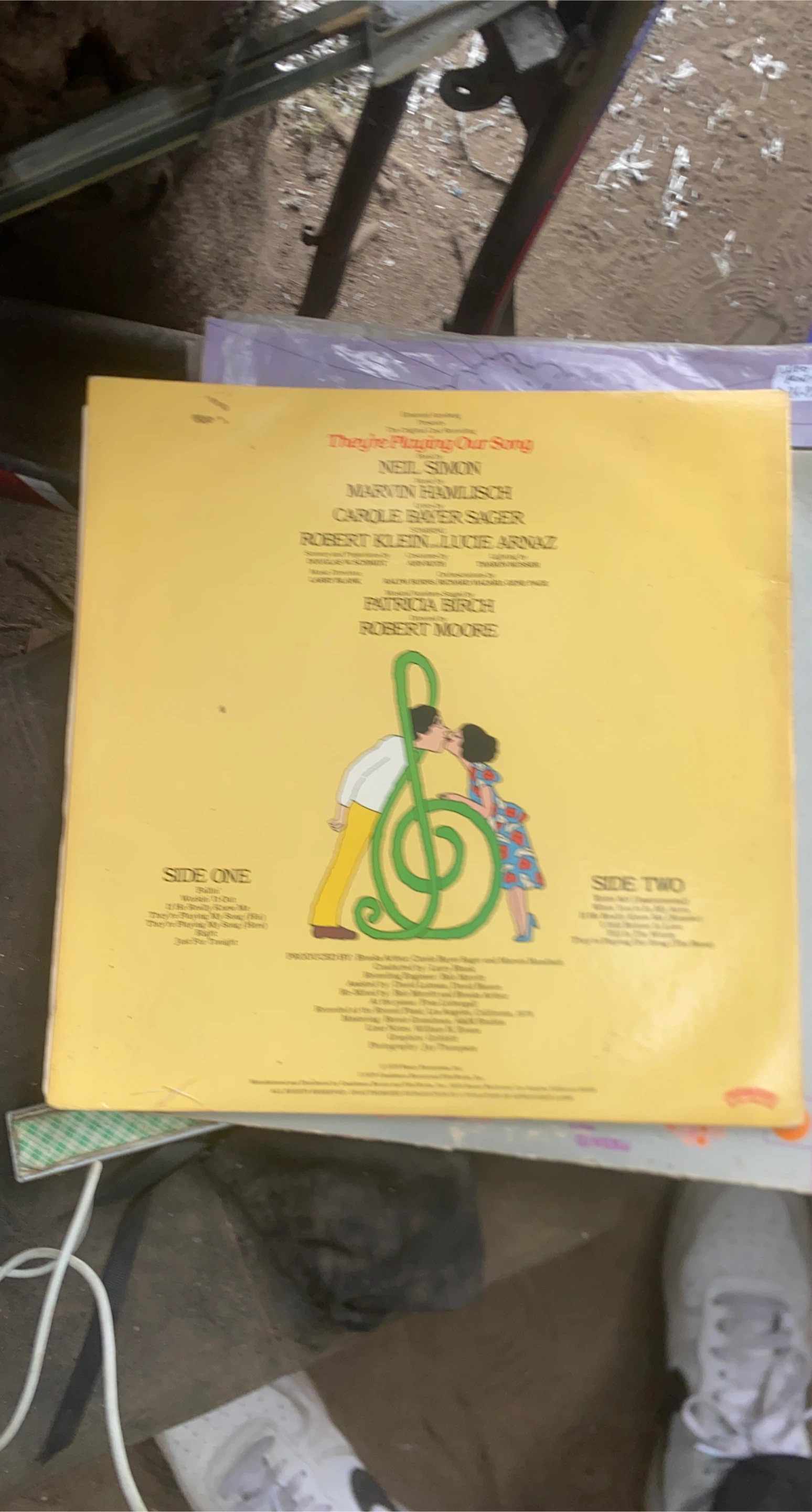 They're Playing Our Song Original Cast Recording Vinyl
