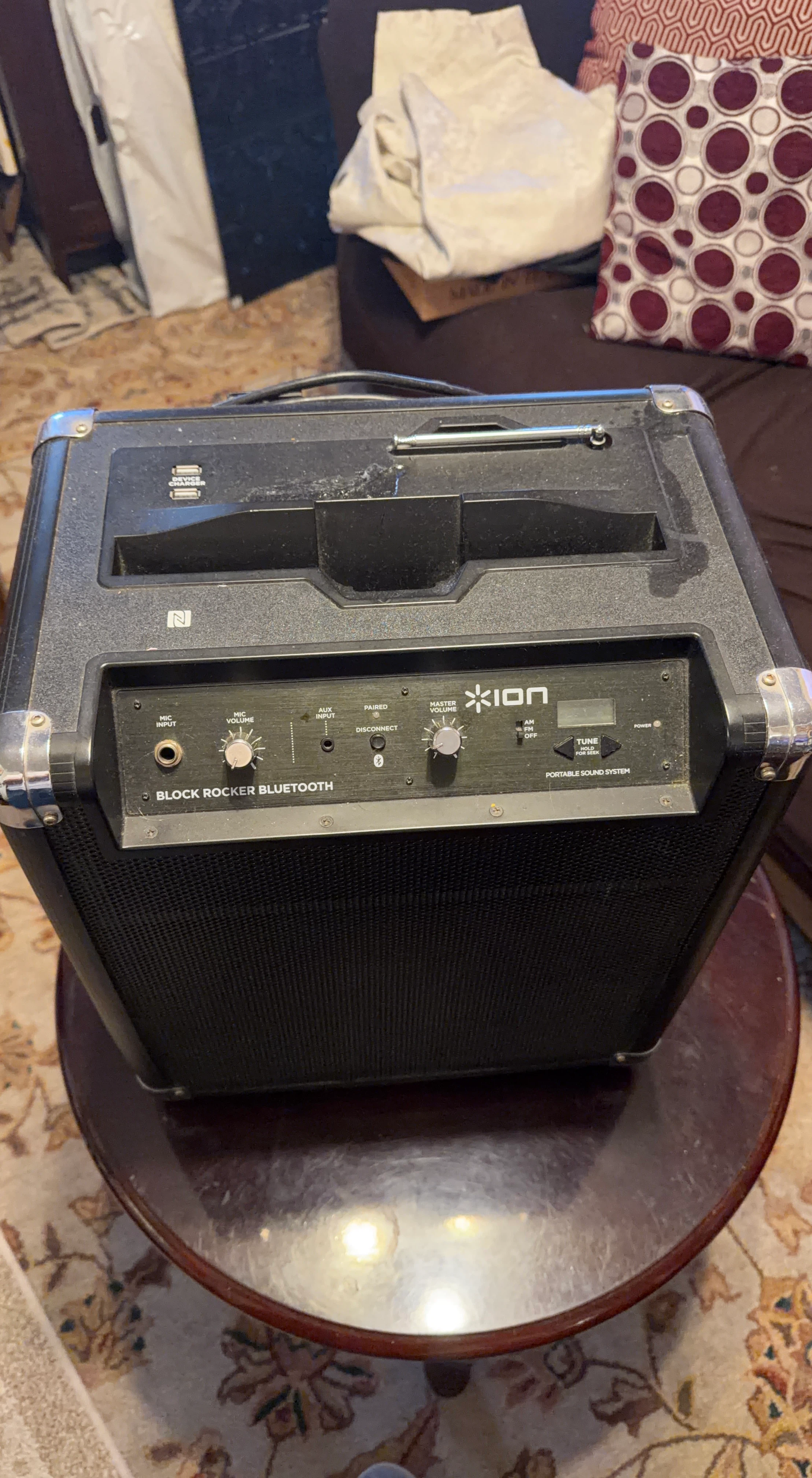 ION Block Rocker Bluetooth Portable Speaker
