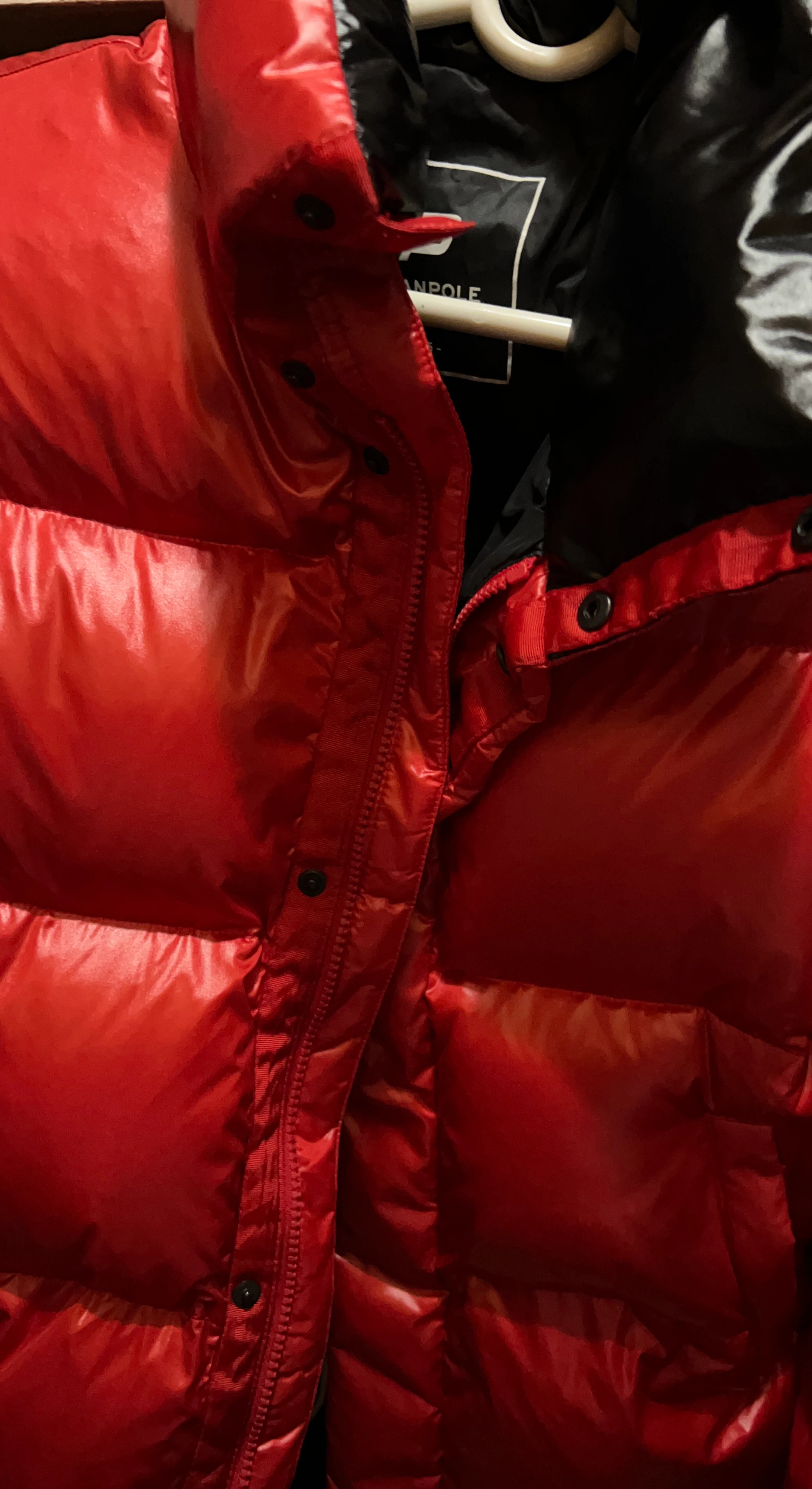 Beanpole Red Puffer Jacket