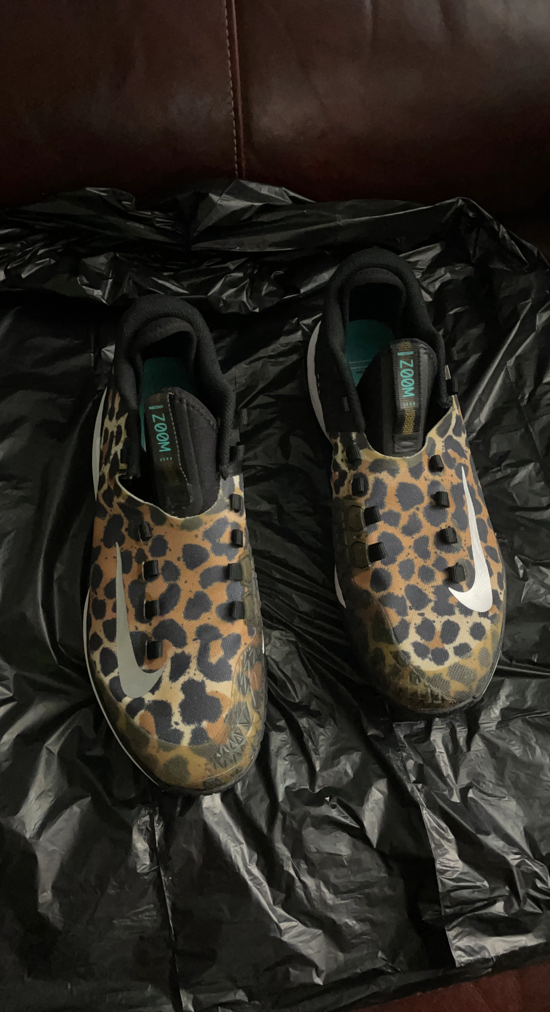 Nike Zoom Leopard Print Running Shoes