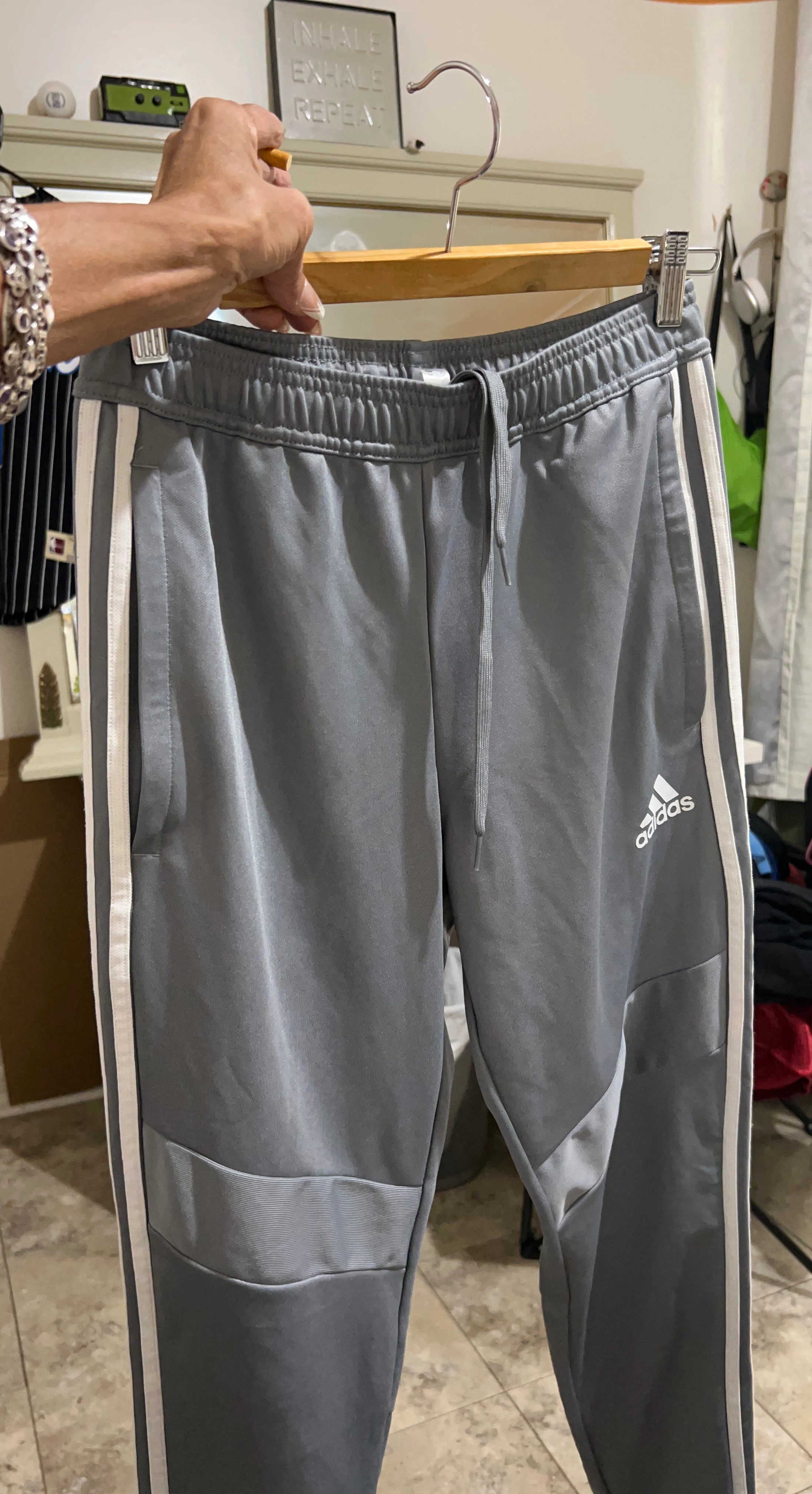 Adidas Grey Track Pants