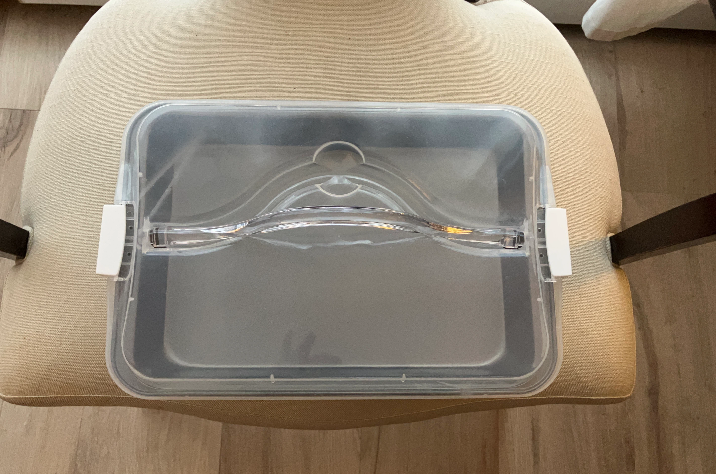 Clear Plastic Cake or Food Carrier