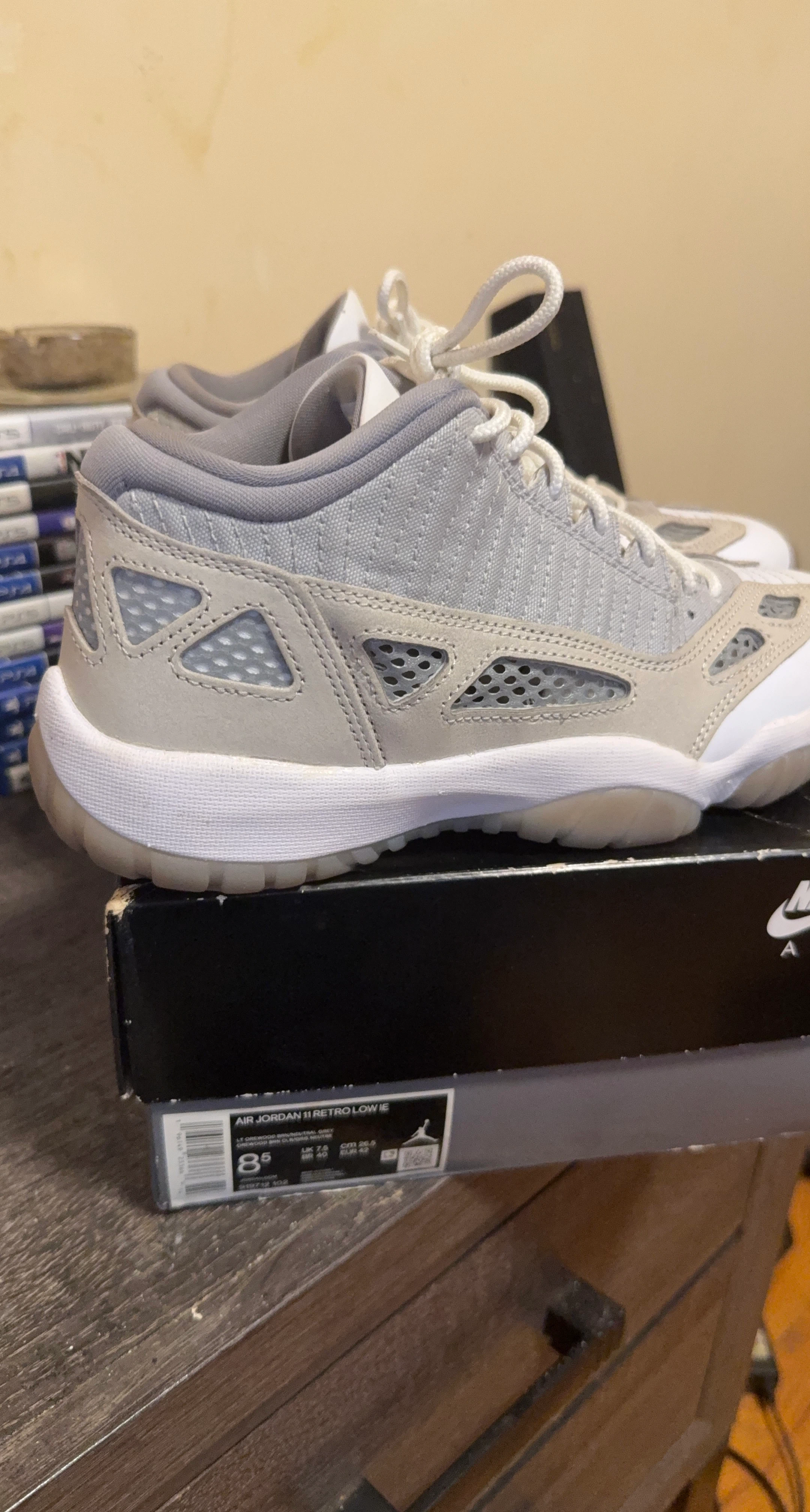 Air Jordan 11 Retro Low IE Light Orewood Brown