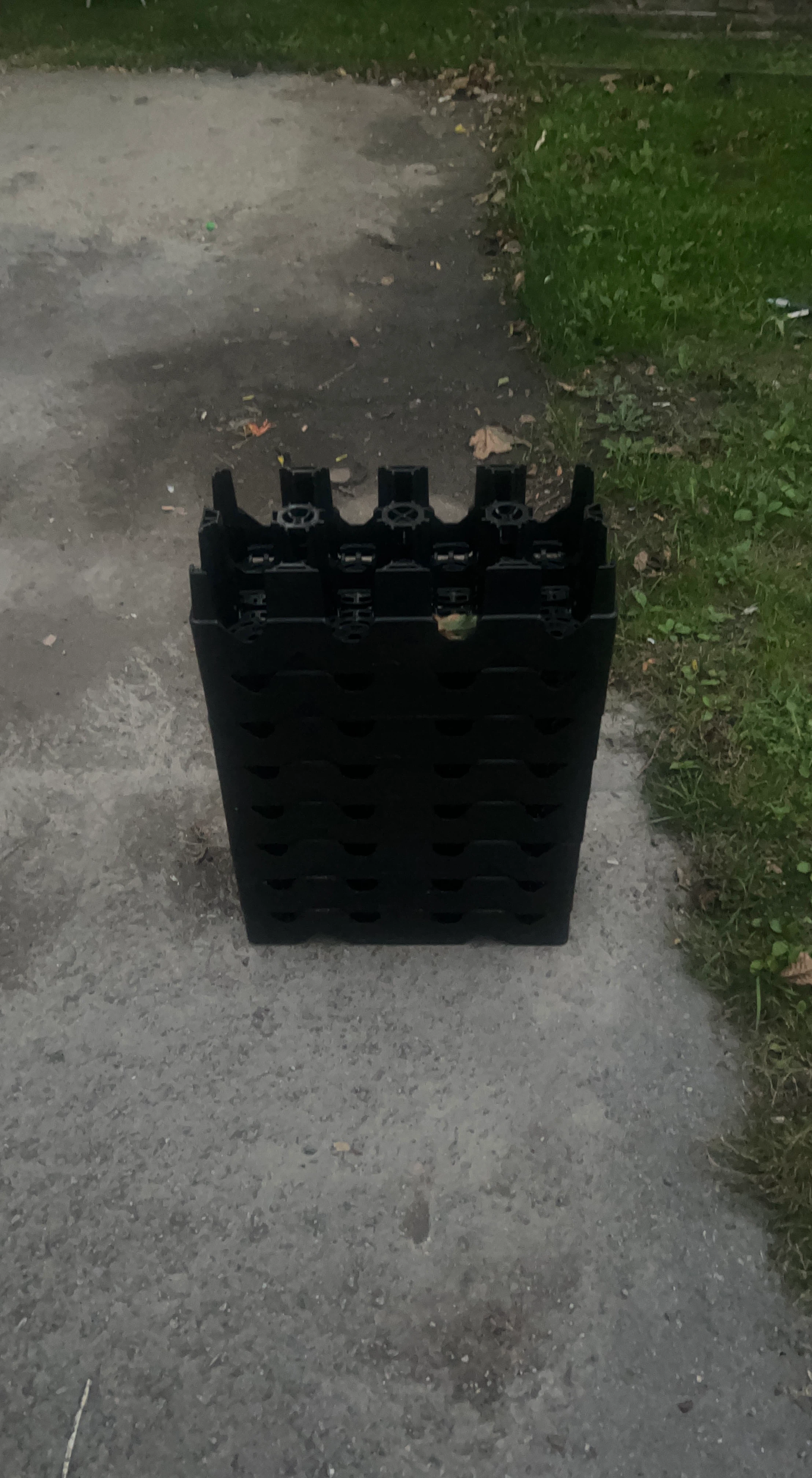 Stackable Plastic Bottle Crate