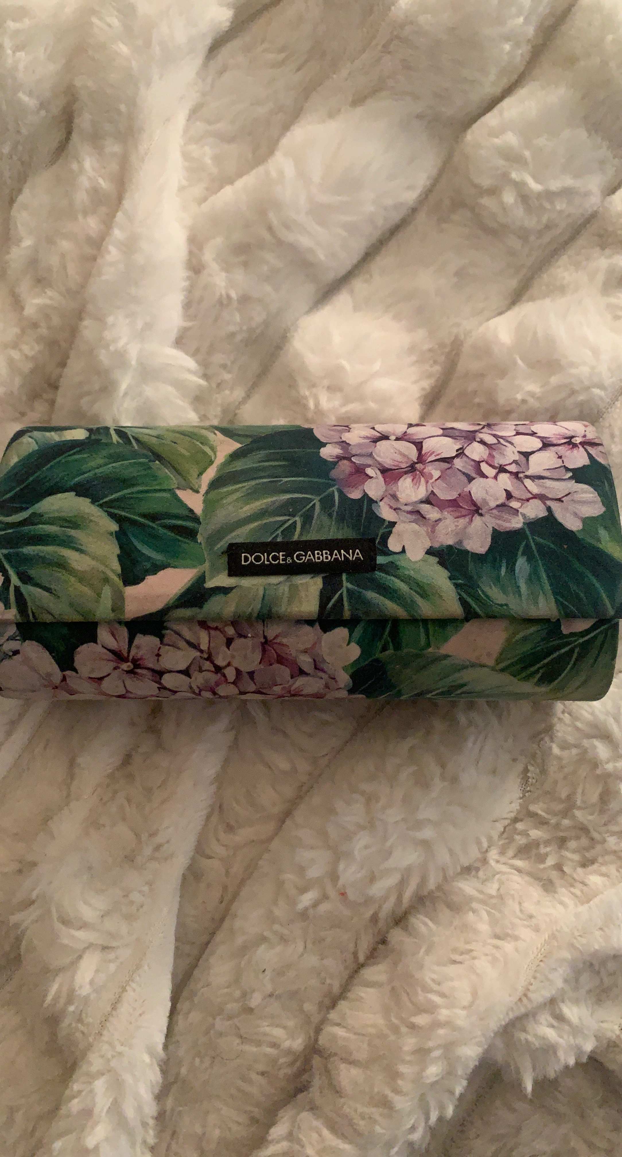 Dolce & Gabbana Floral Eyewear Case