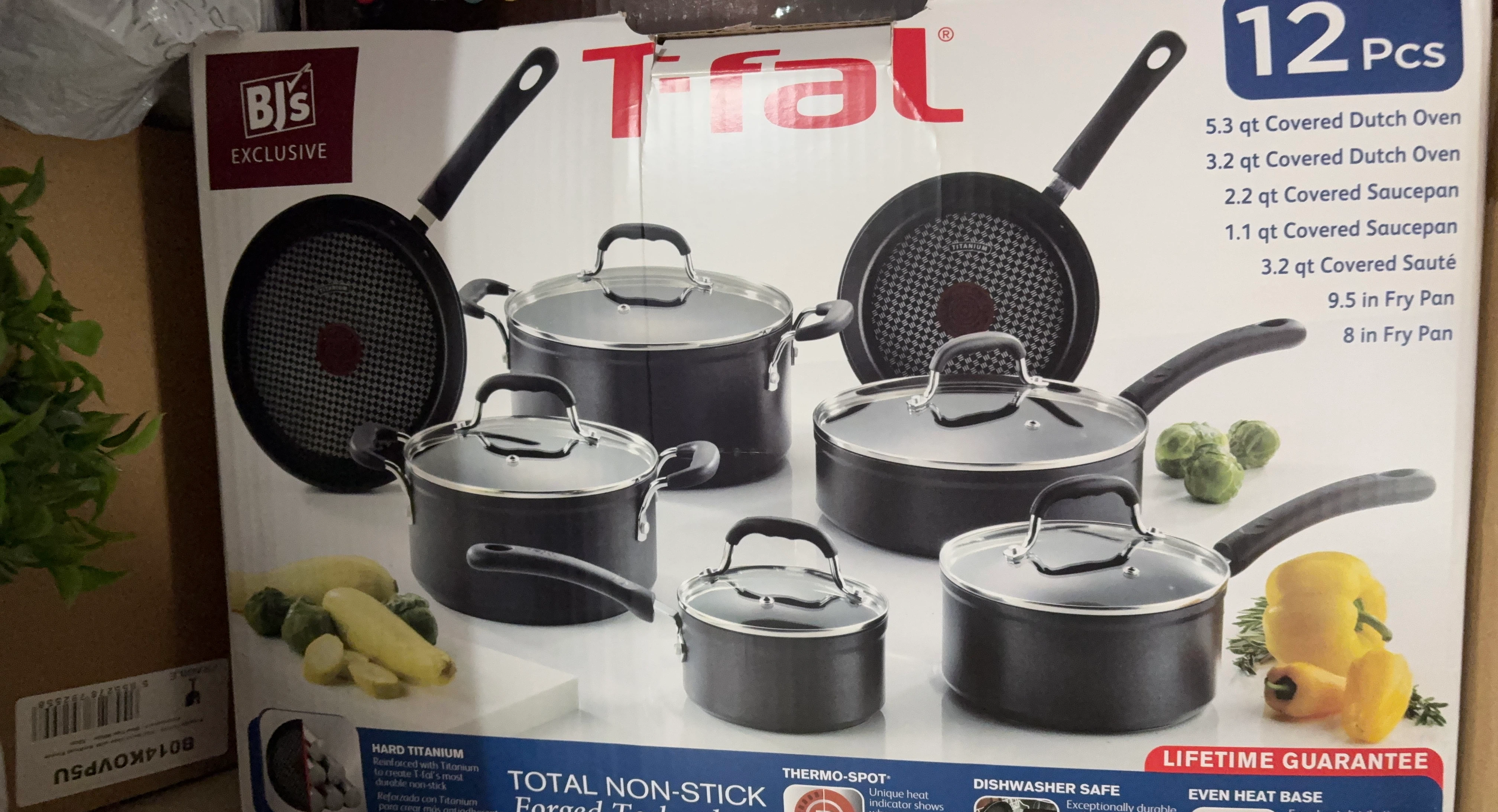 T-fal 12-Piece Non-Stick Cookware Set in Brooklyn, NY