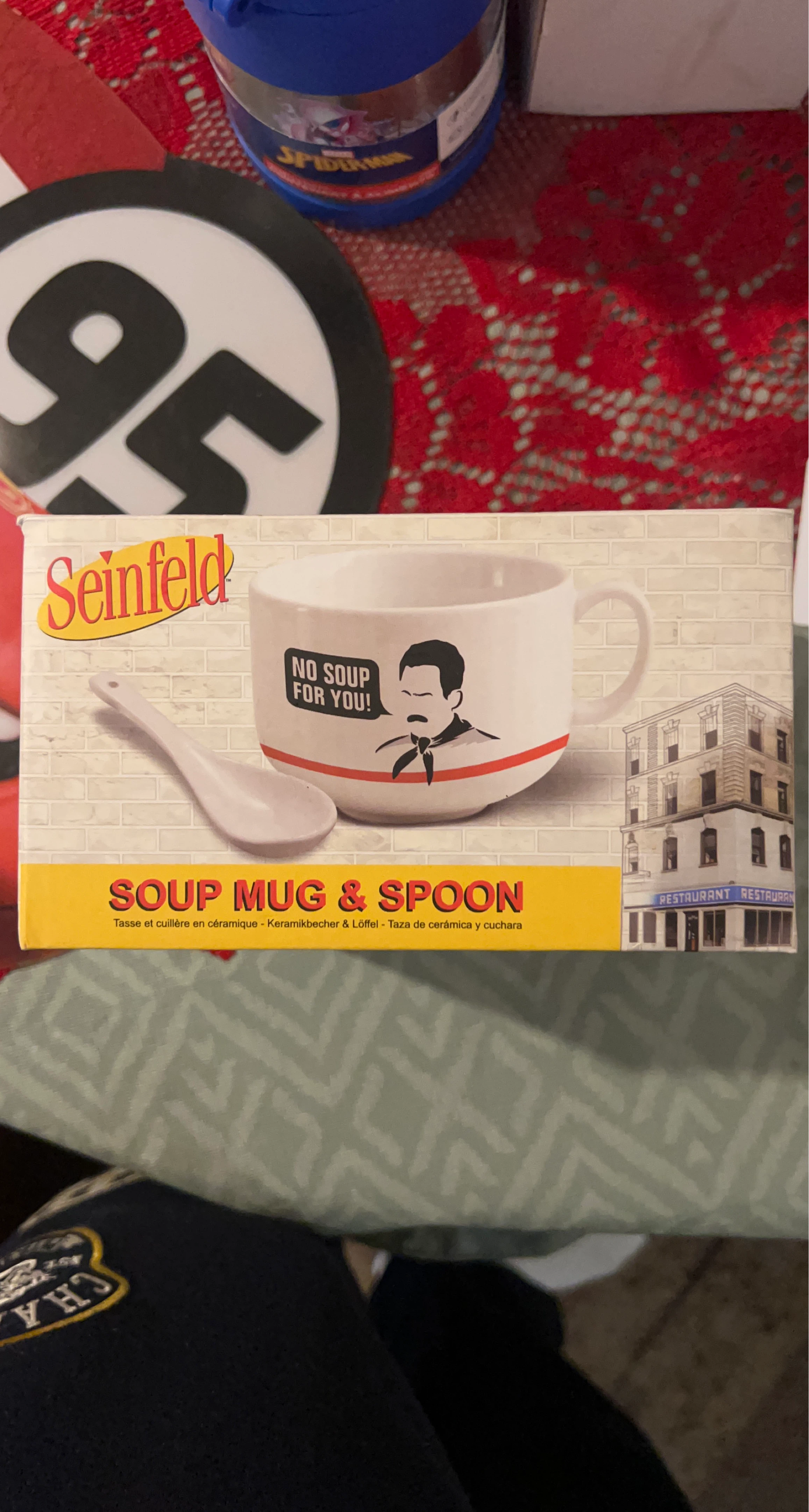 Seinfeld Soup Mug & Spoon Set