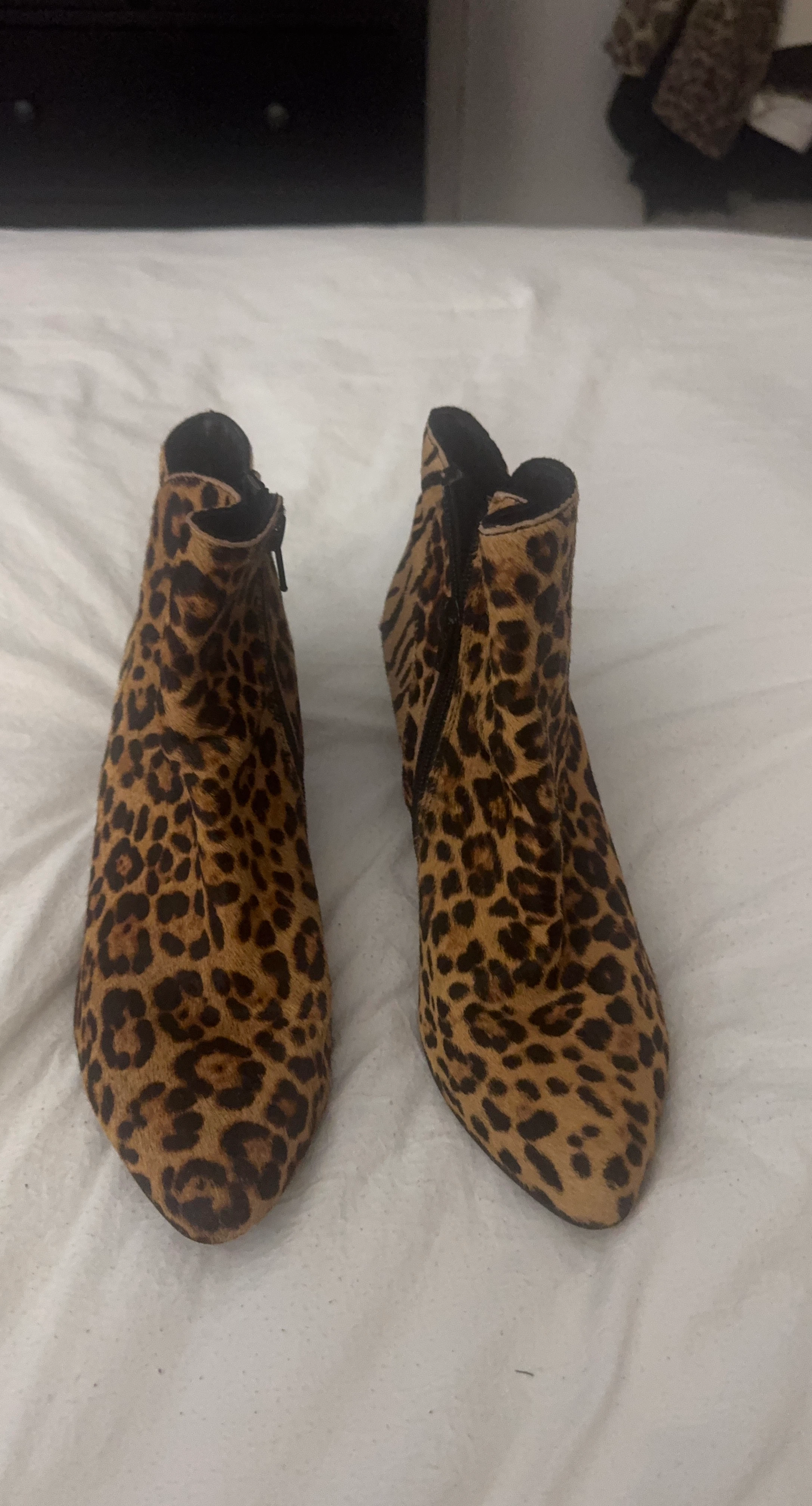 Leopard Print Ankle Boots in The Bronx, NY