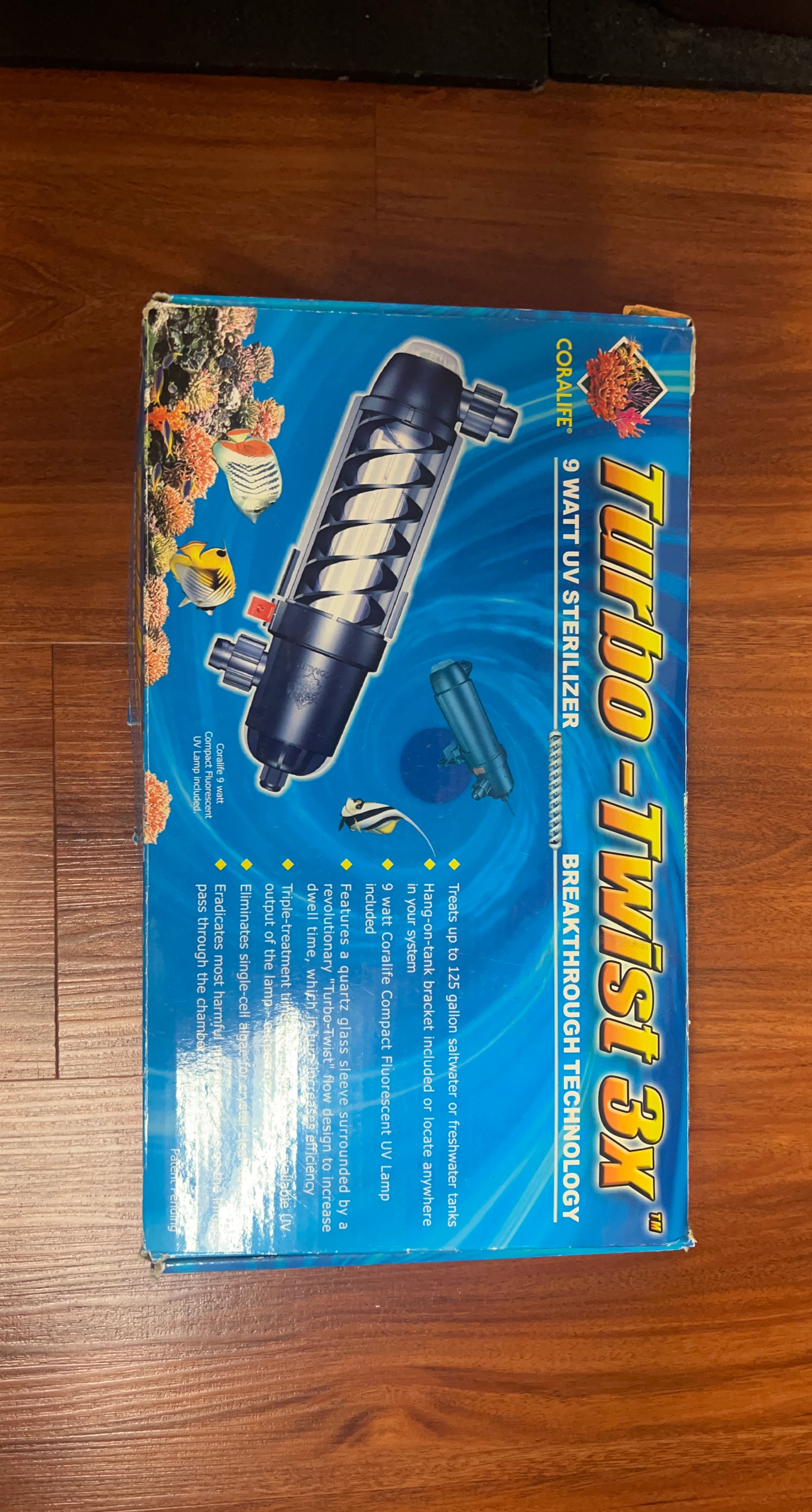 Coralife Turbo-Twist 3x 9 Watt UV Sterilizer